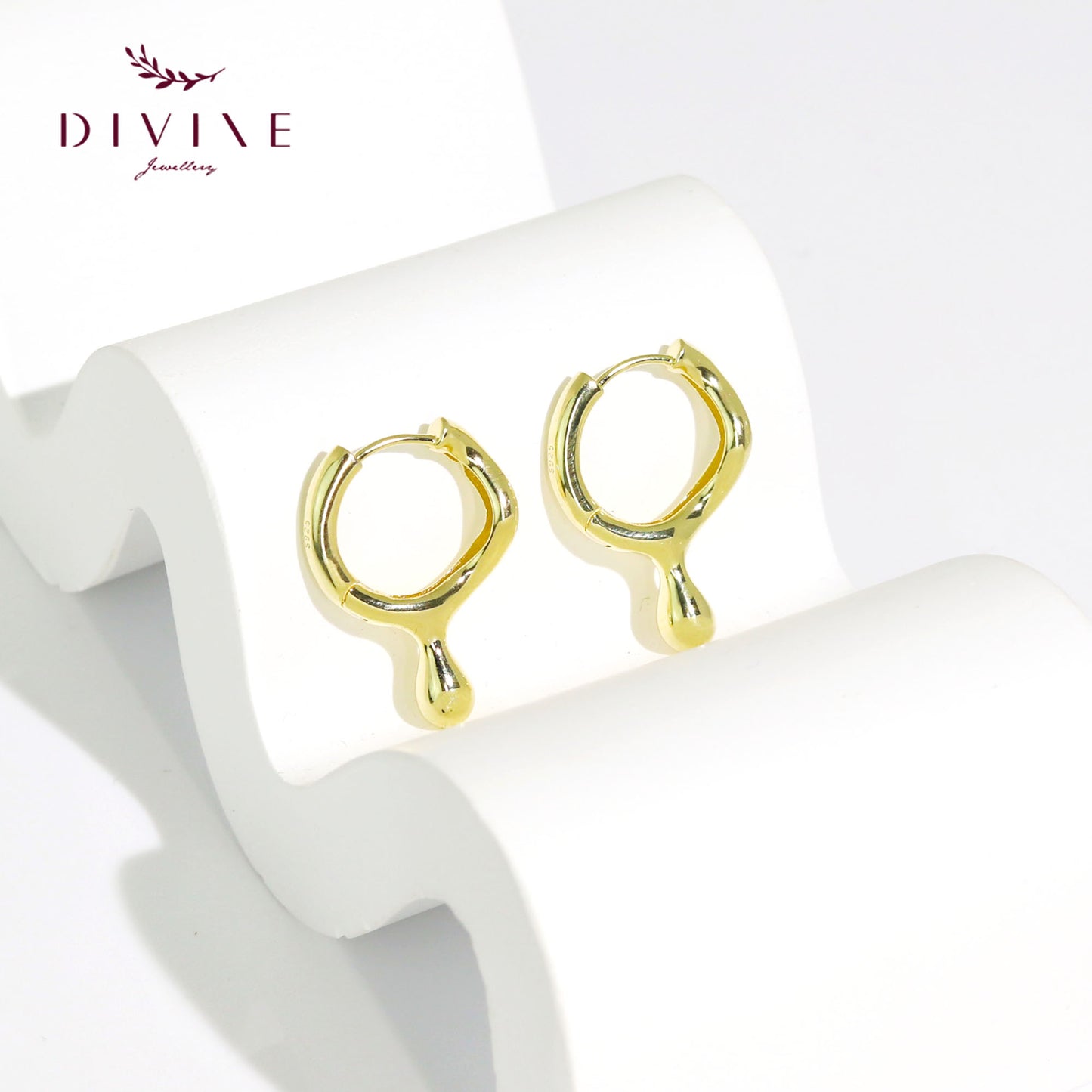 Silver earrings 025