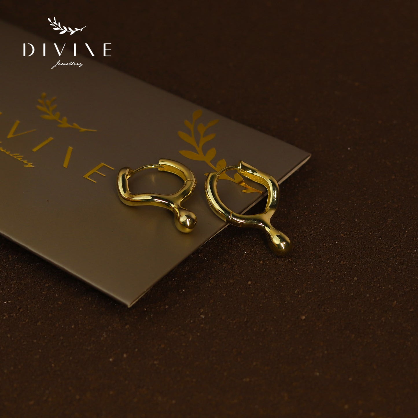 Silver earrings 025