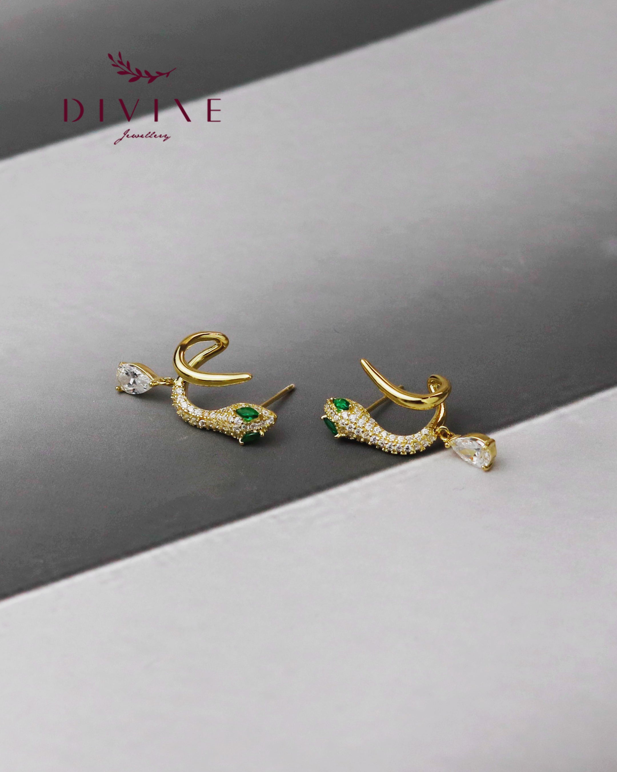 Silver earrings 195