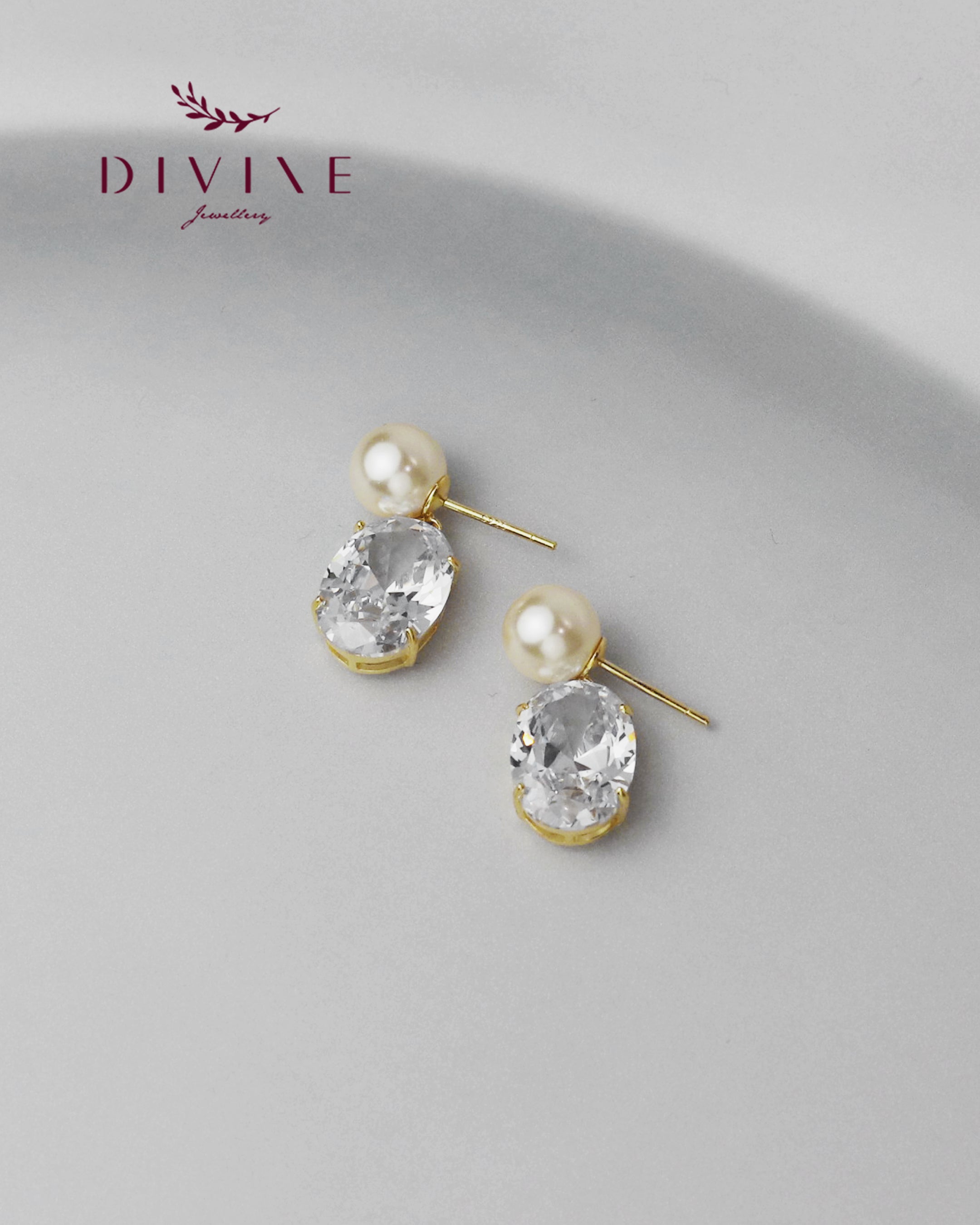 Silver earrings 198