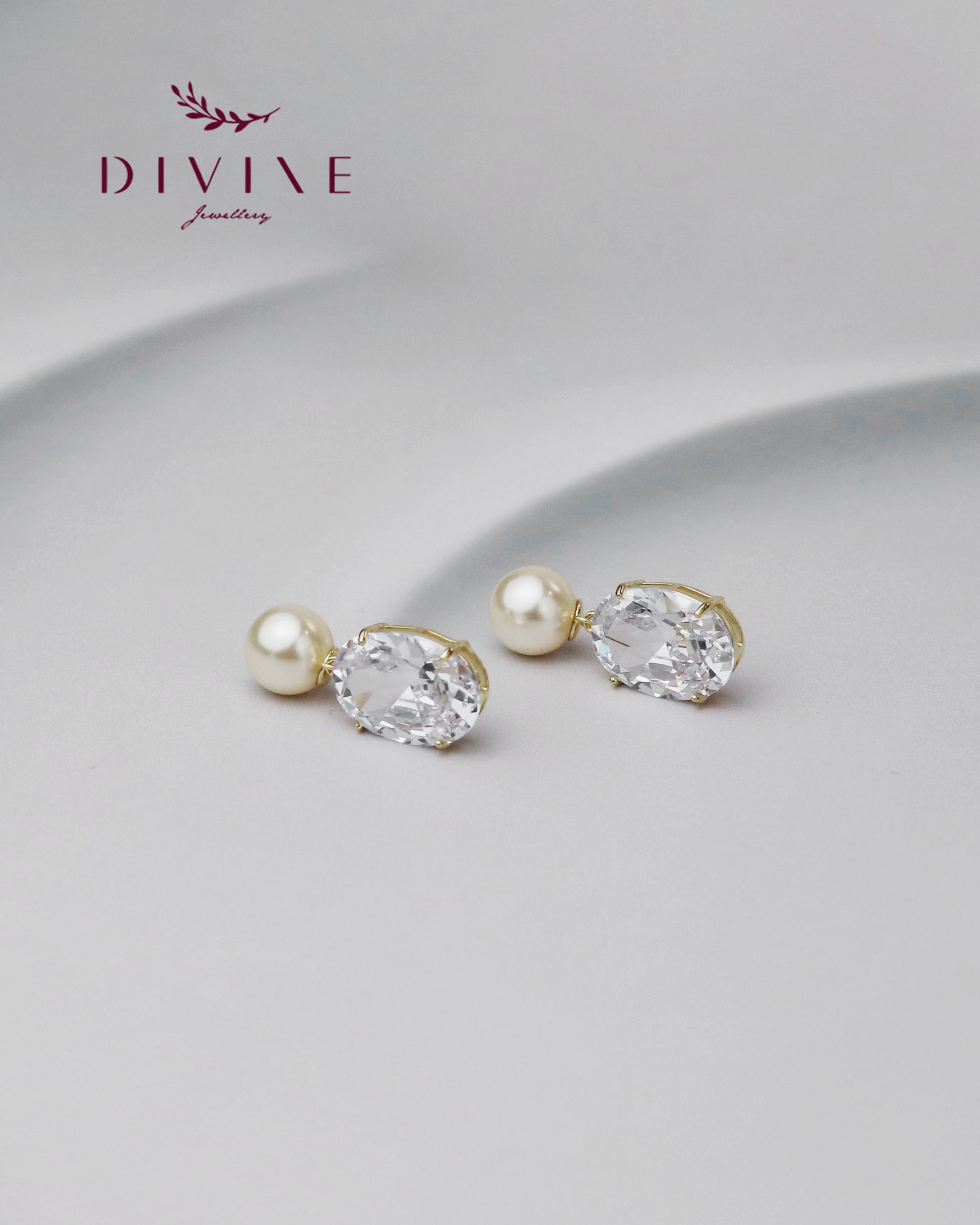 Silver earrings 198