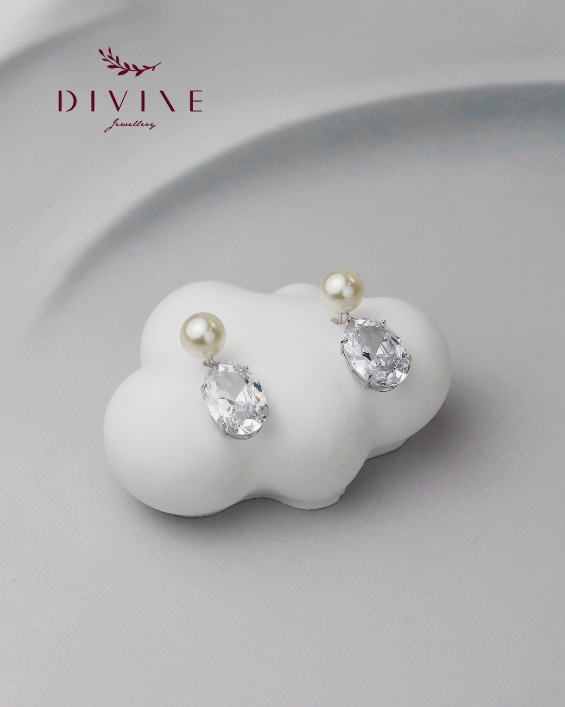 Silver earrings 198