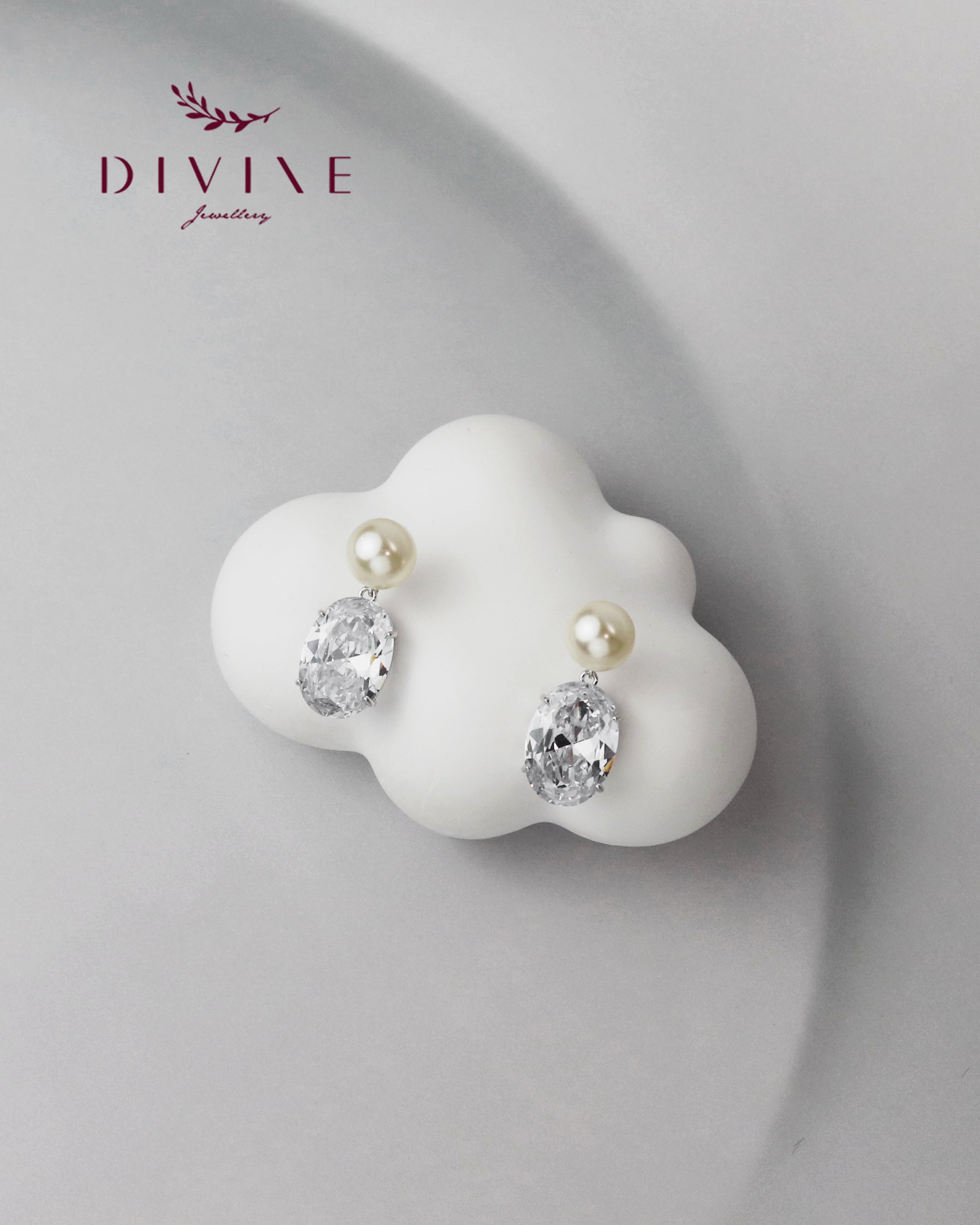 Silver earrings 198