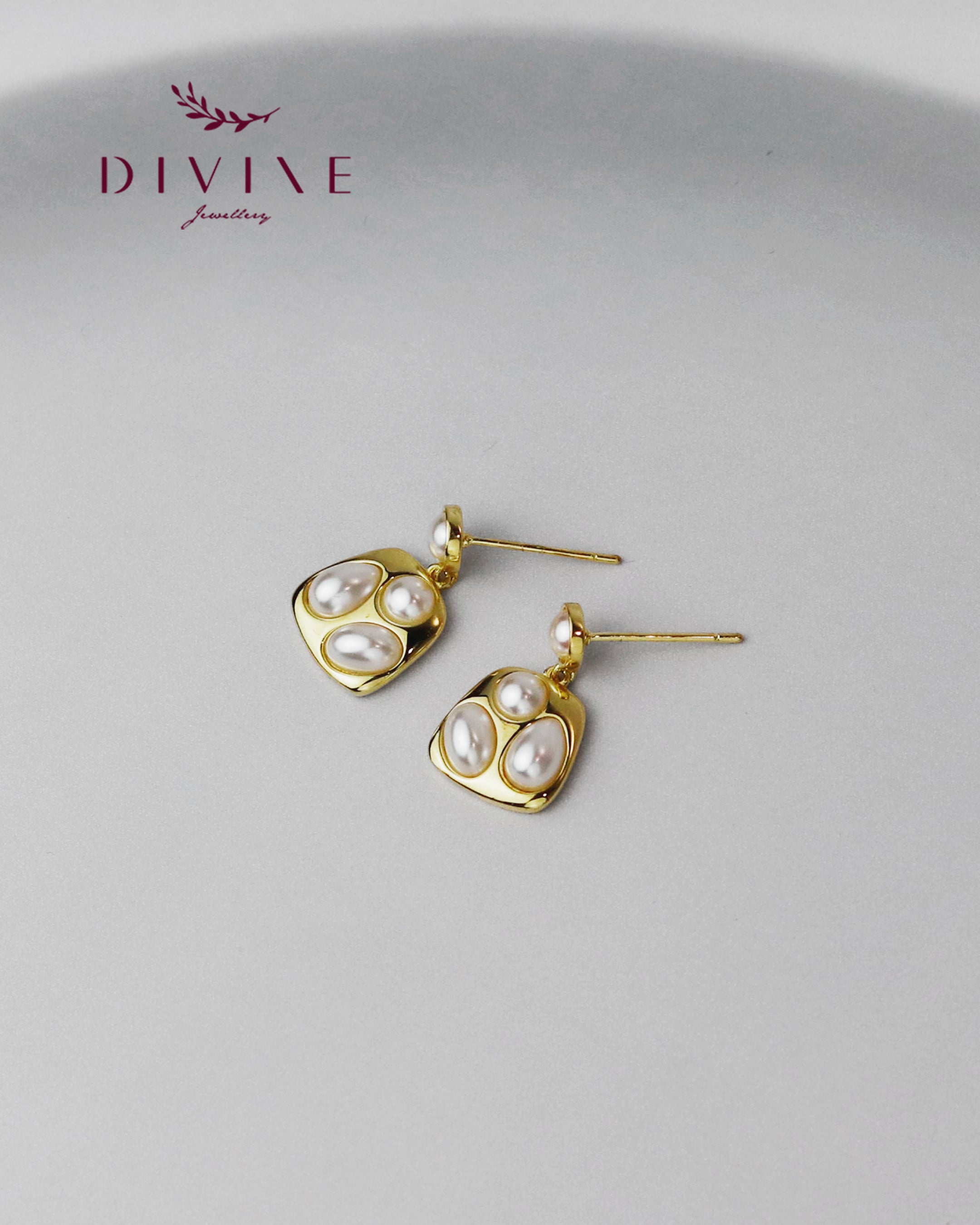 Silver earrings 199