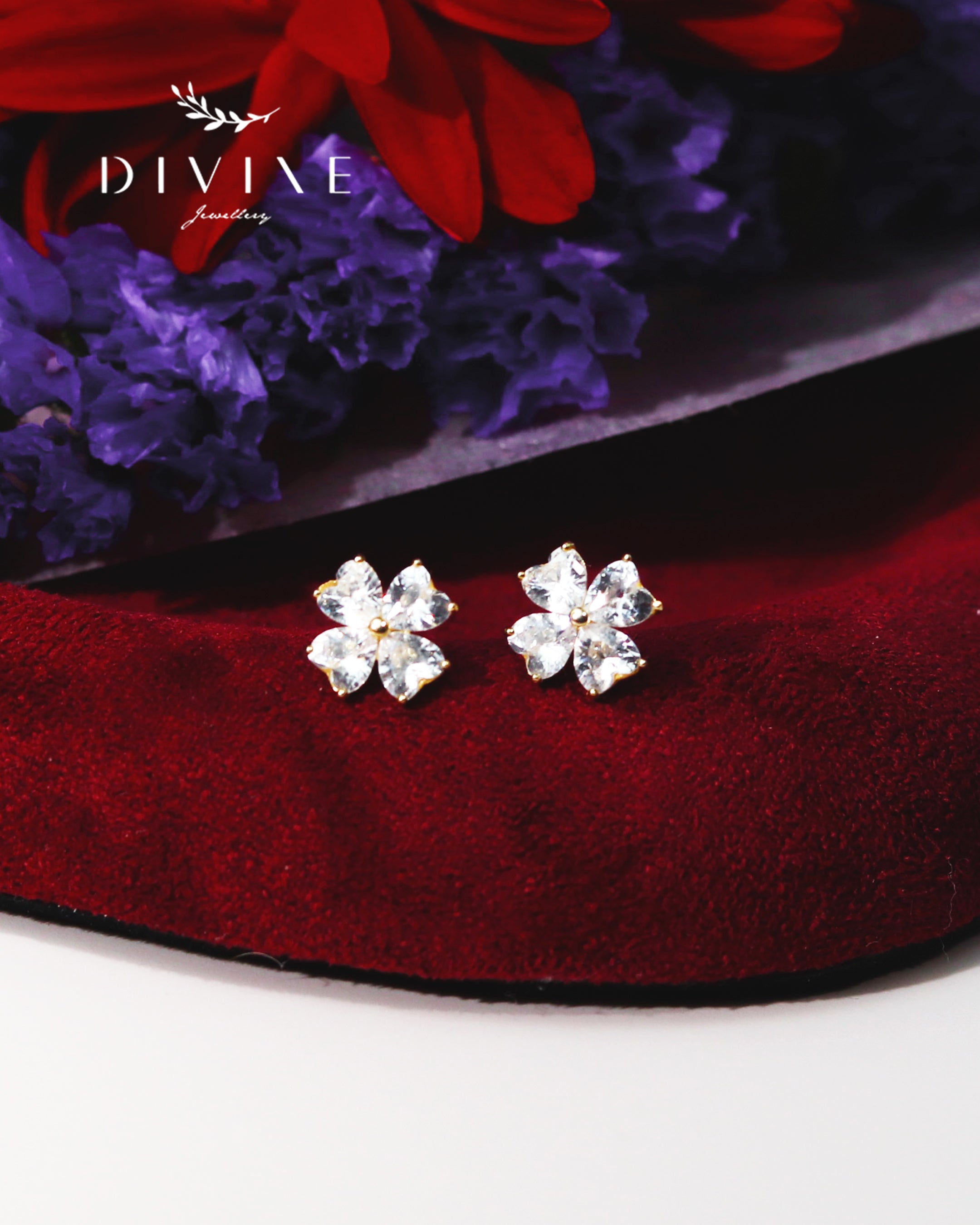 Silver earrings 181