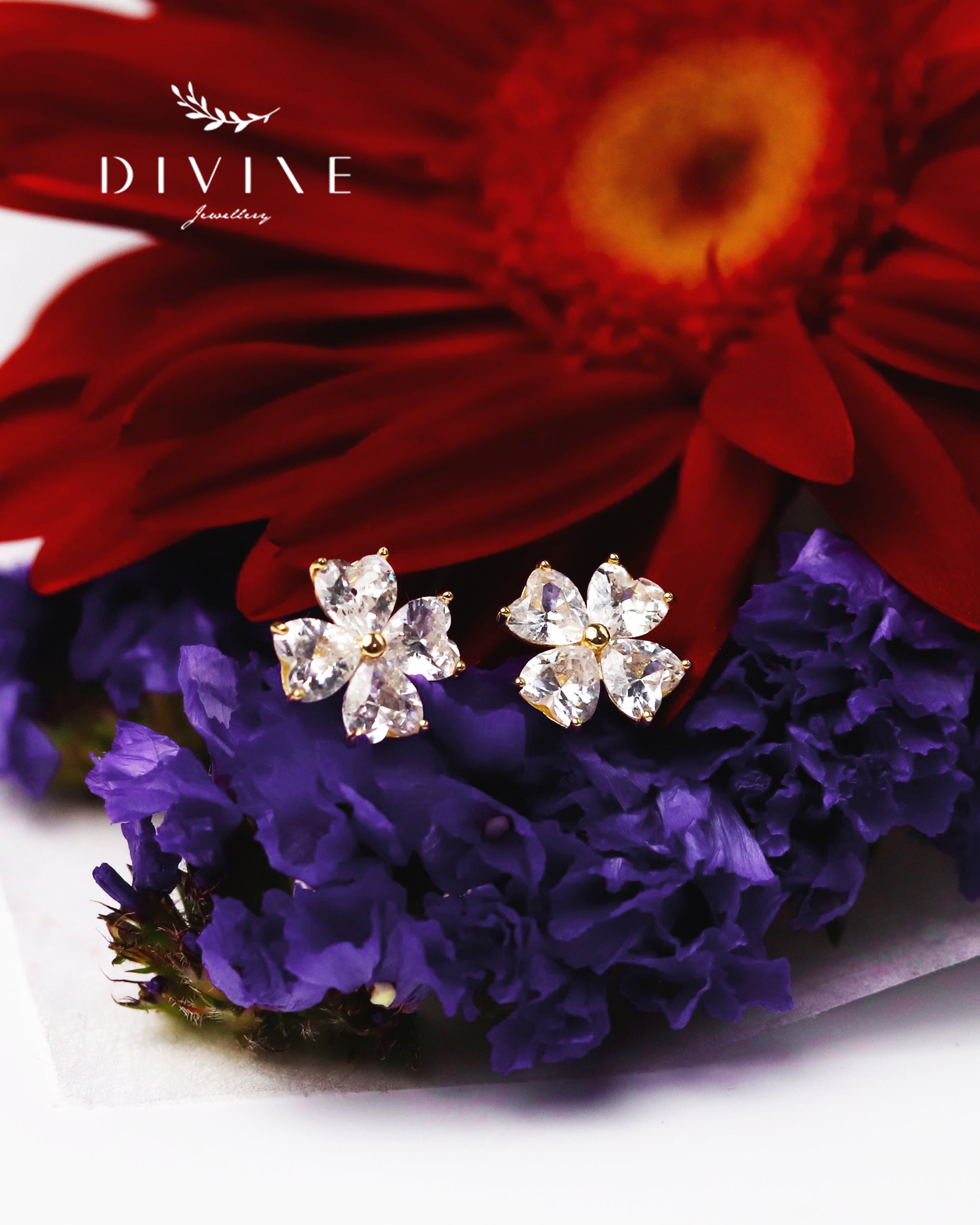 Silver earrings 181
