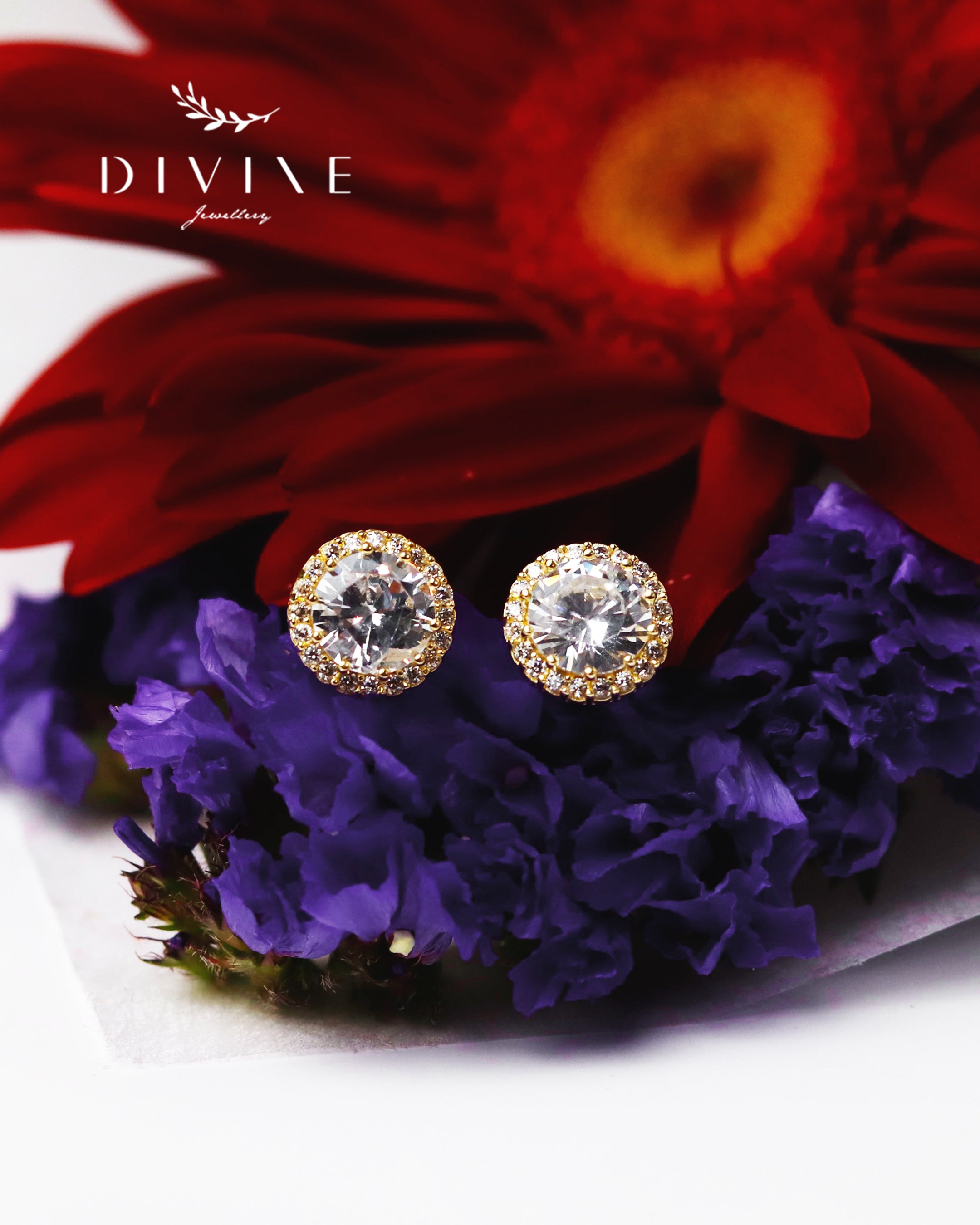 Silver earrings 182