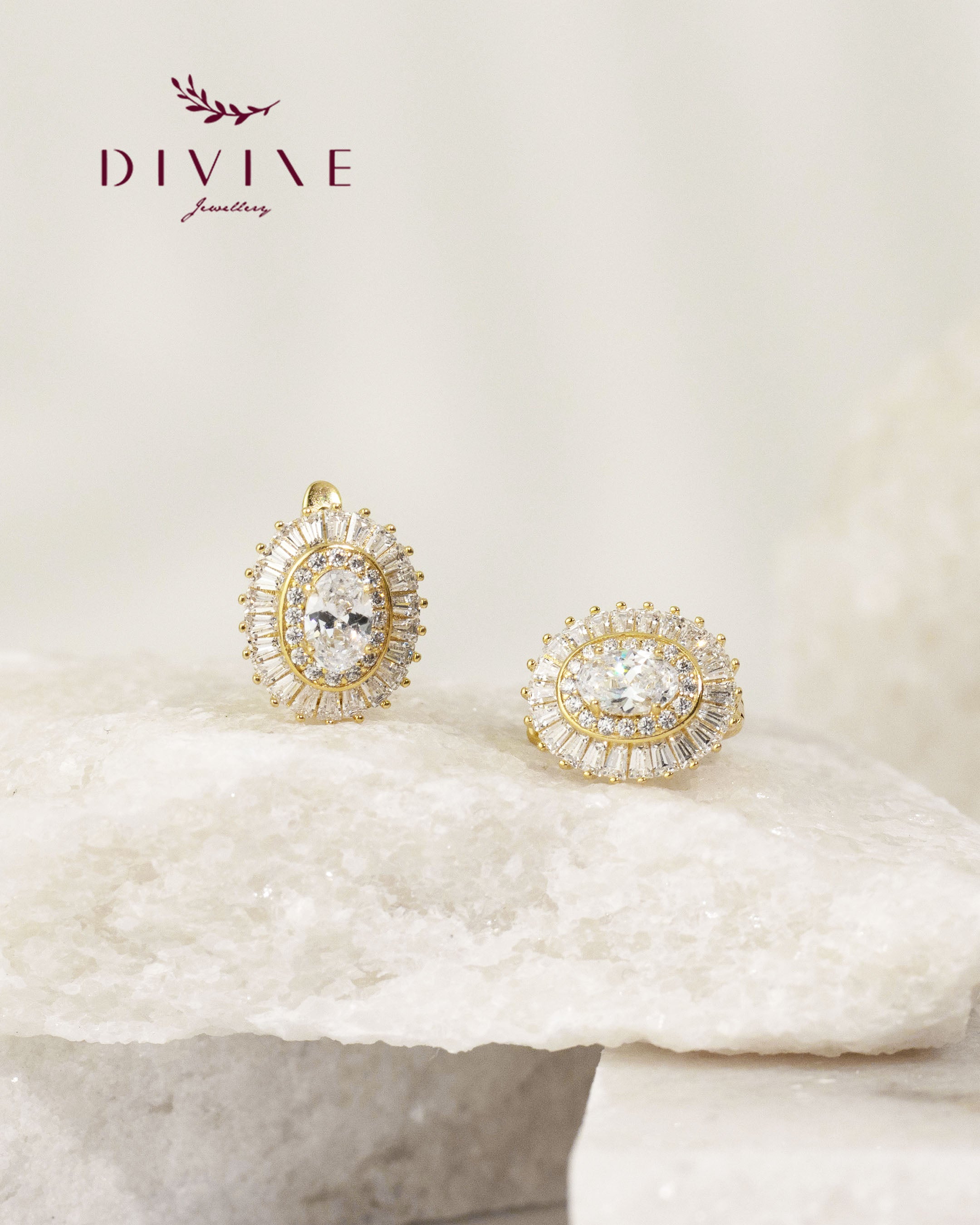Silver earrings 159