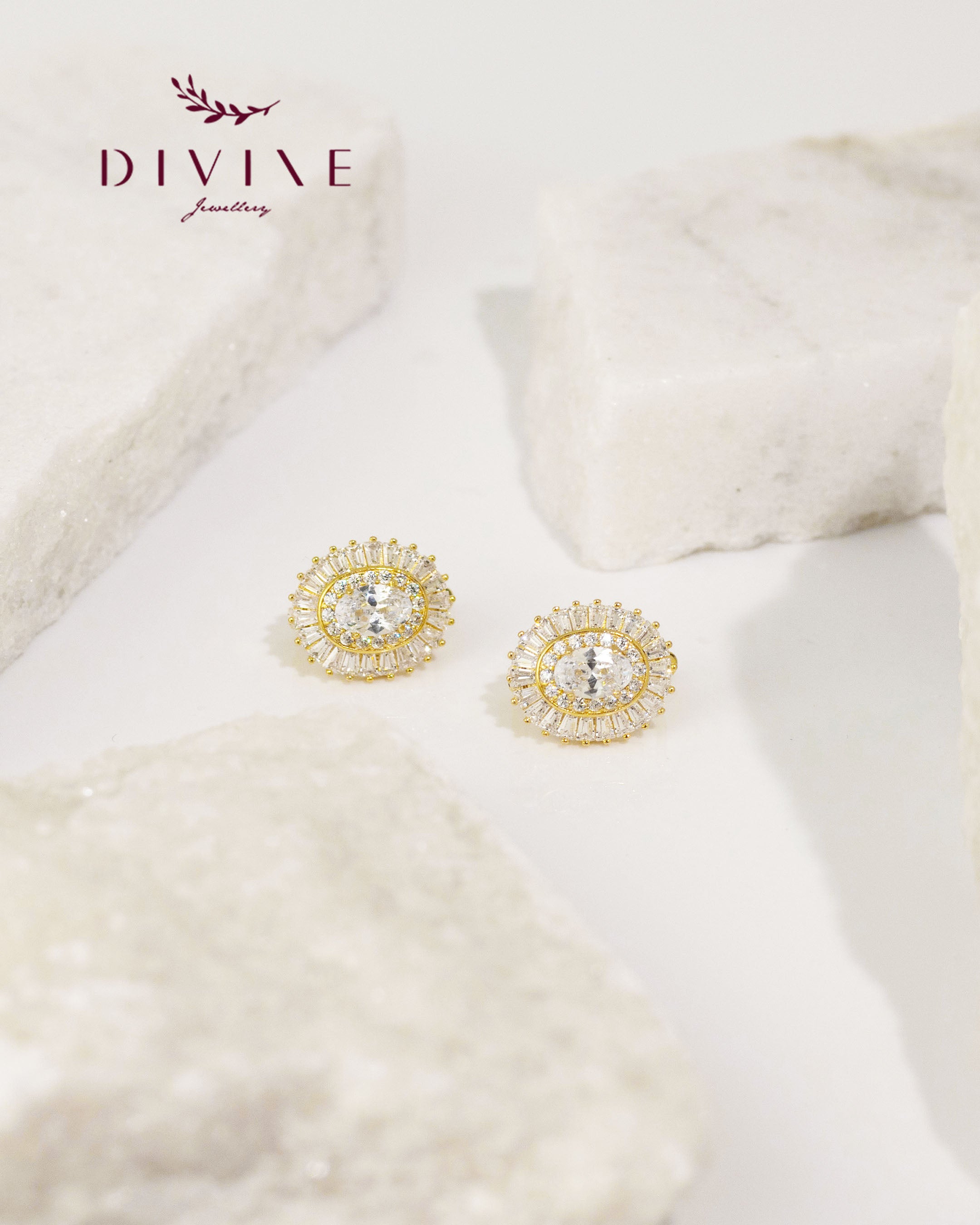 Silver earrings 159