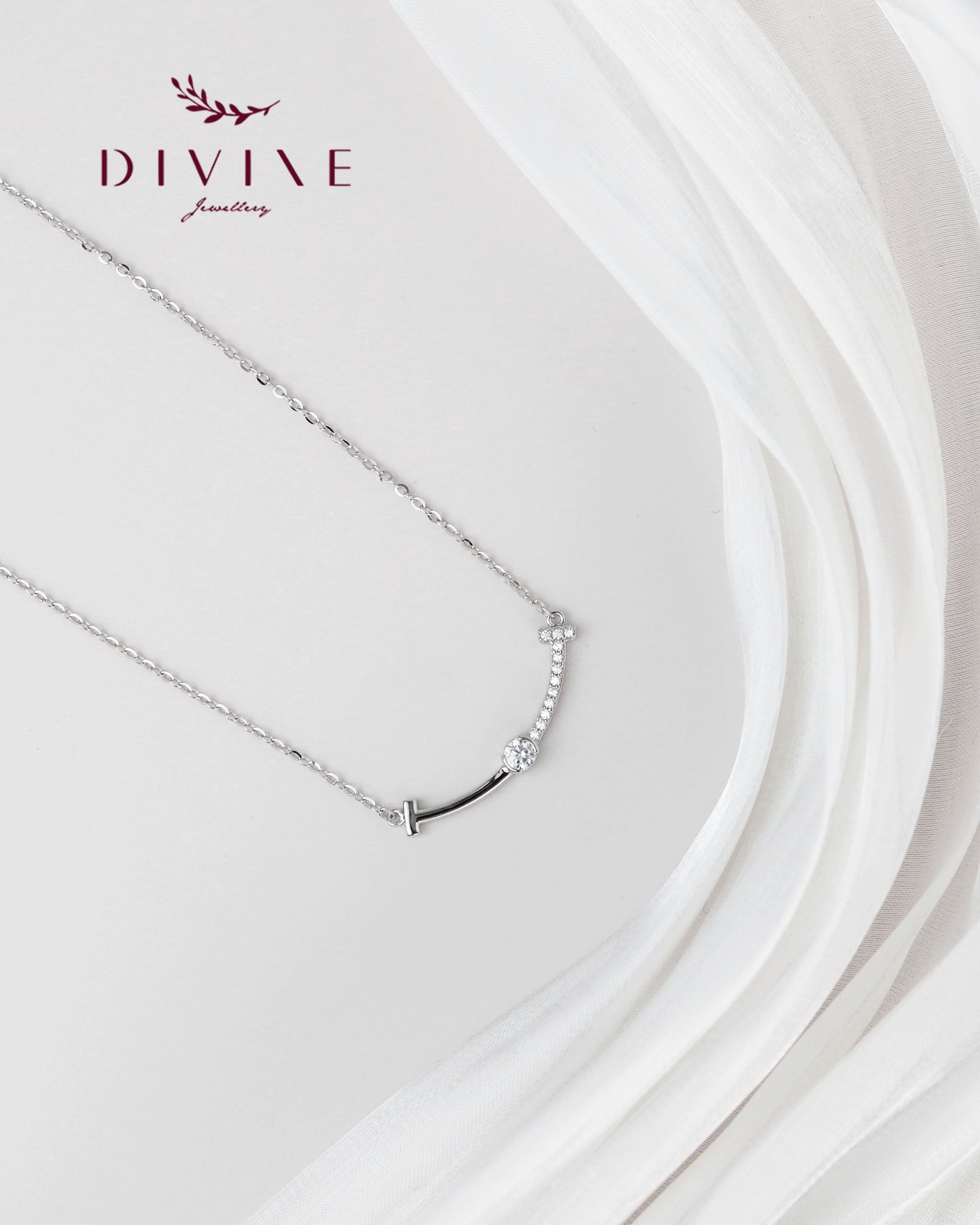 Silver Necklace 162