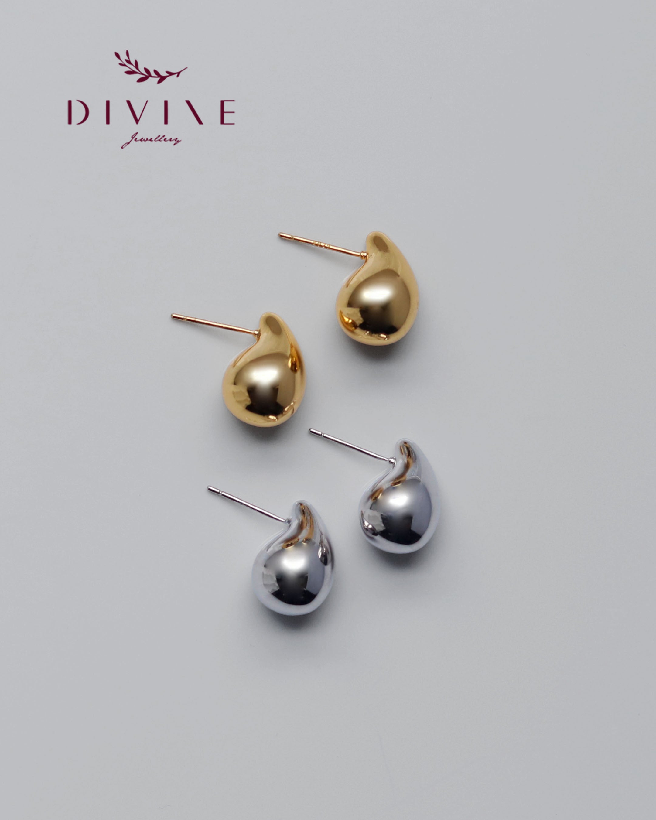 Silver earrings 165