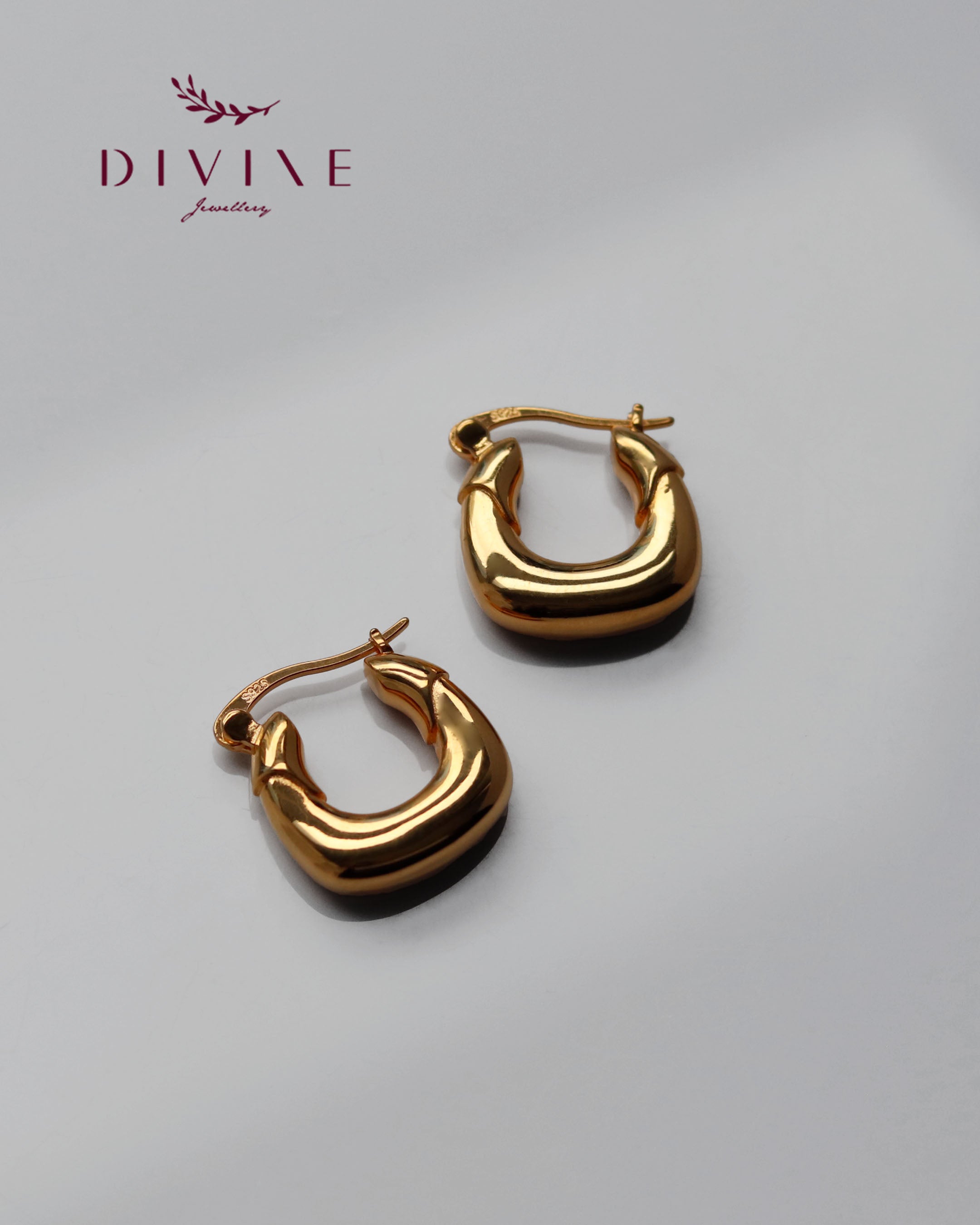 Silver earrings 167
