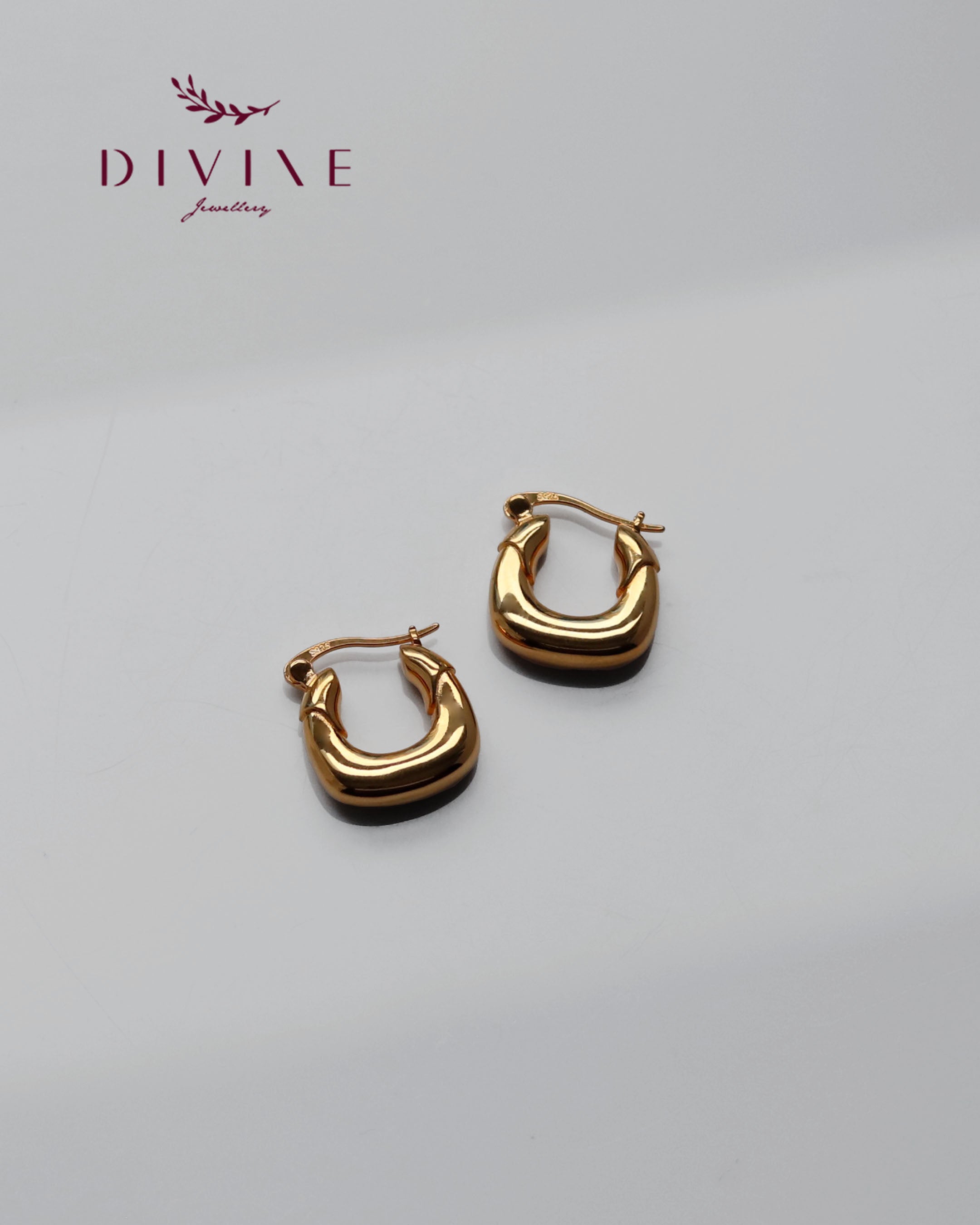 Silver earrings 167