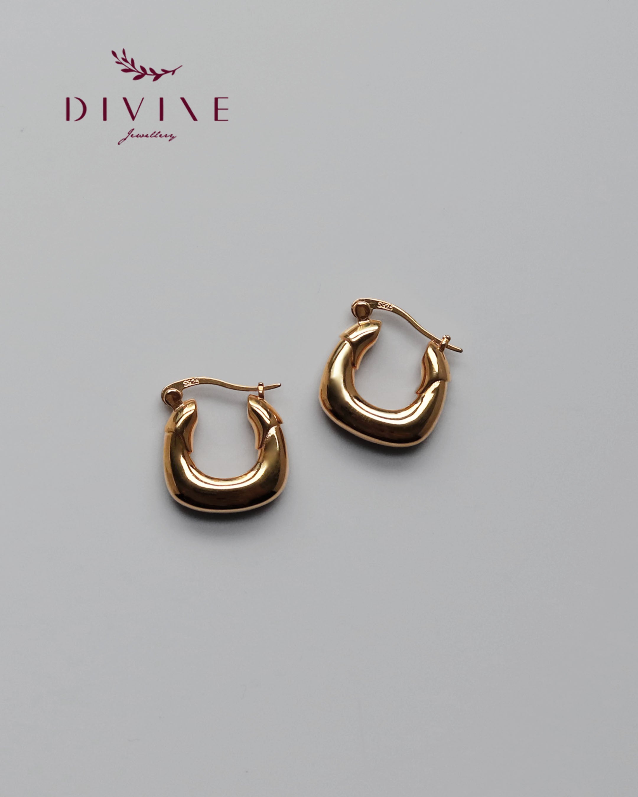Silver earrings 167