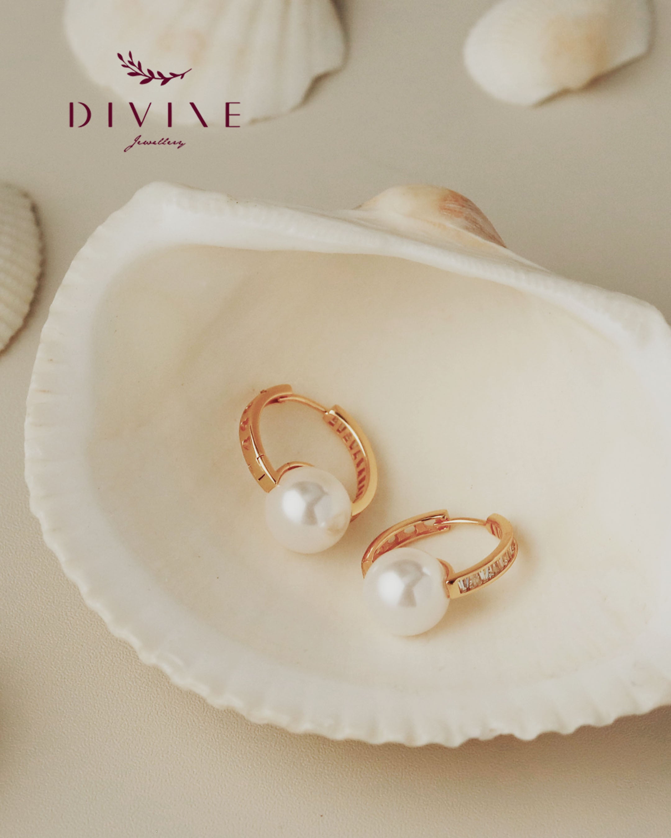 Silver earrings 168