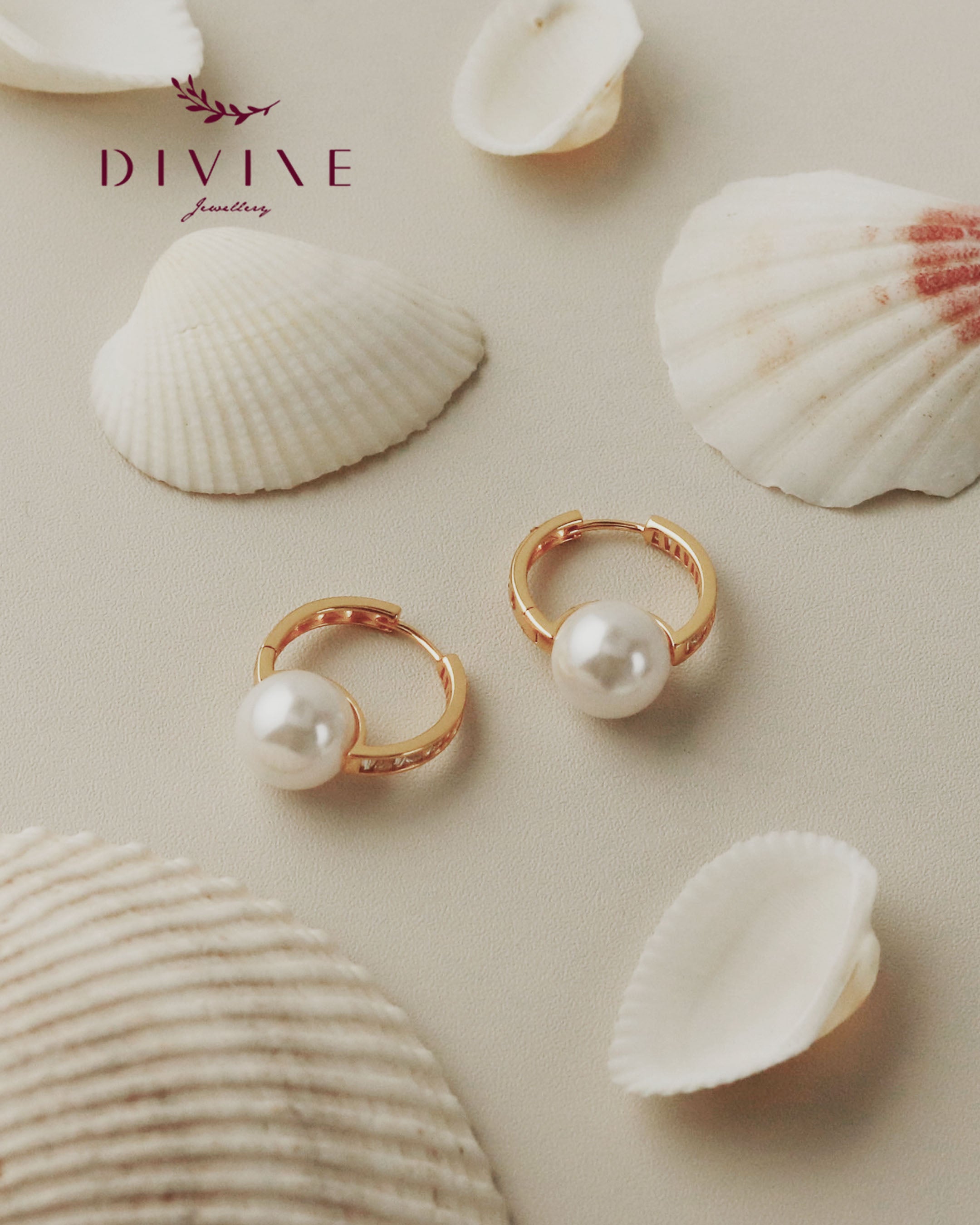 Silver earrings 168