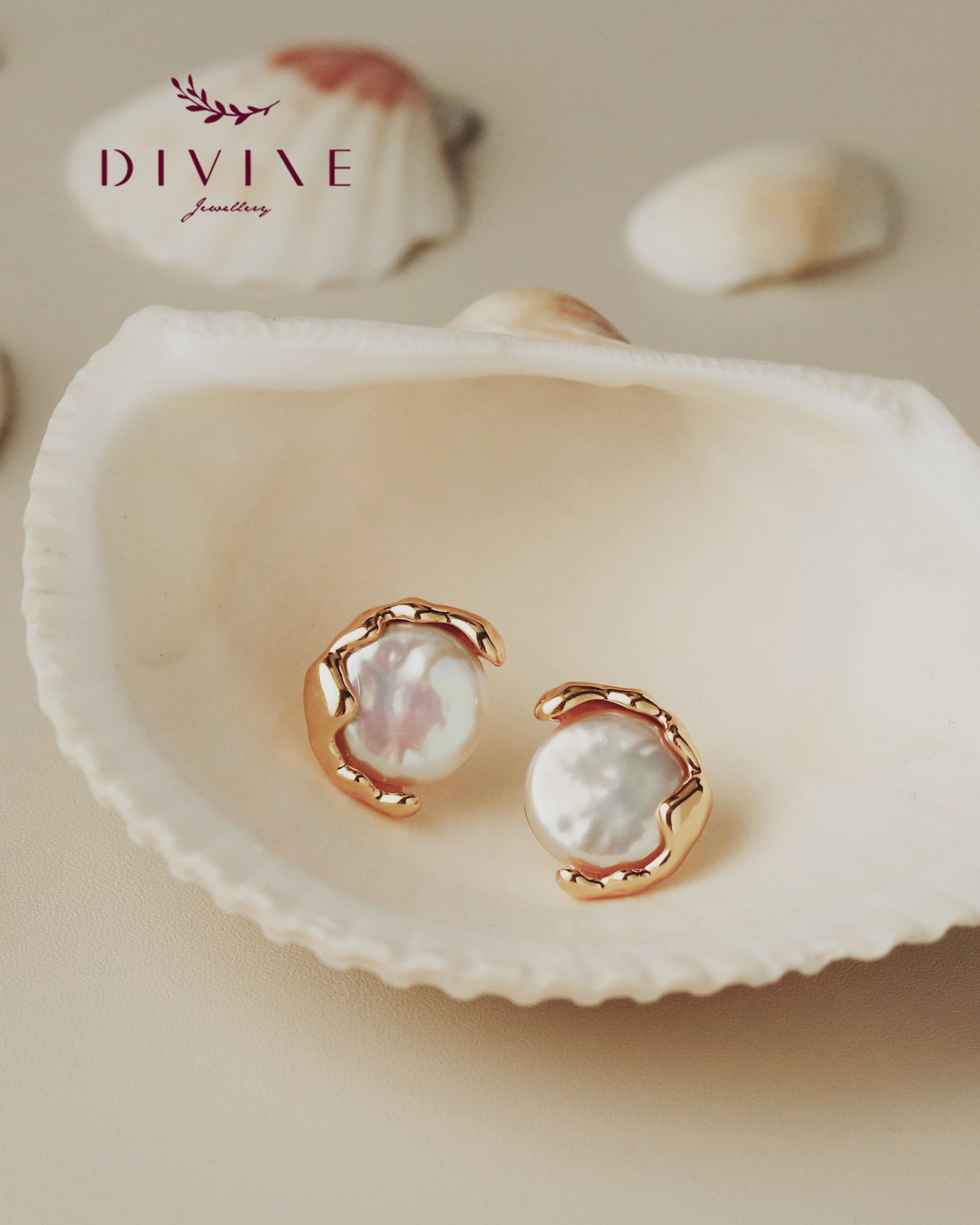 Silver earrings 169