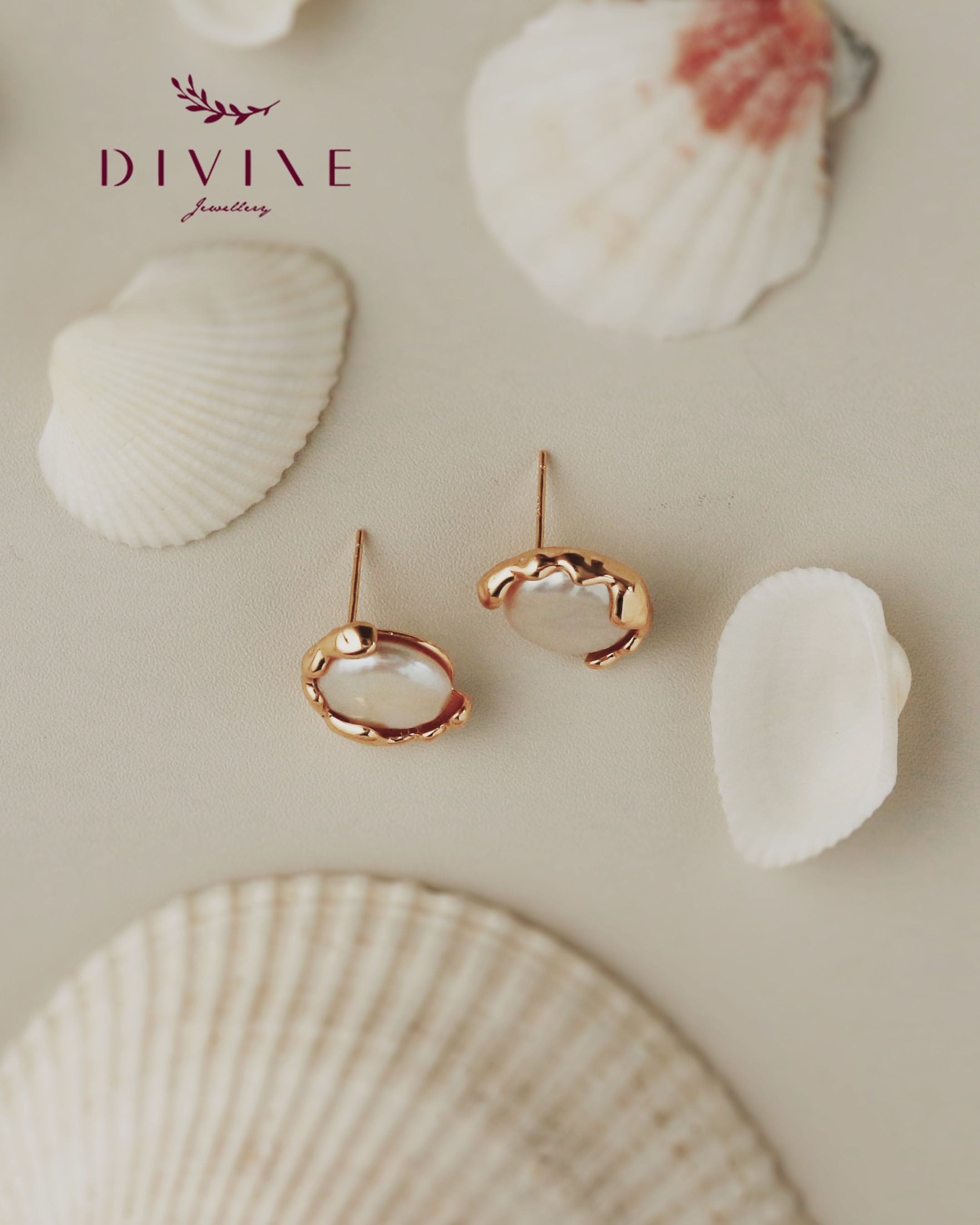 Silver earrings 169