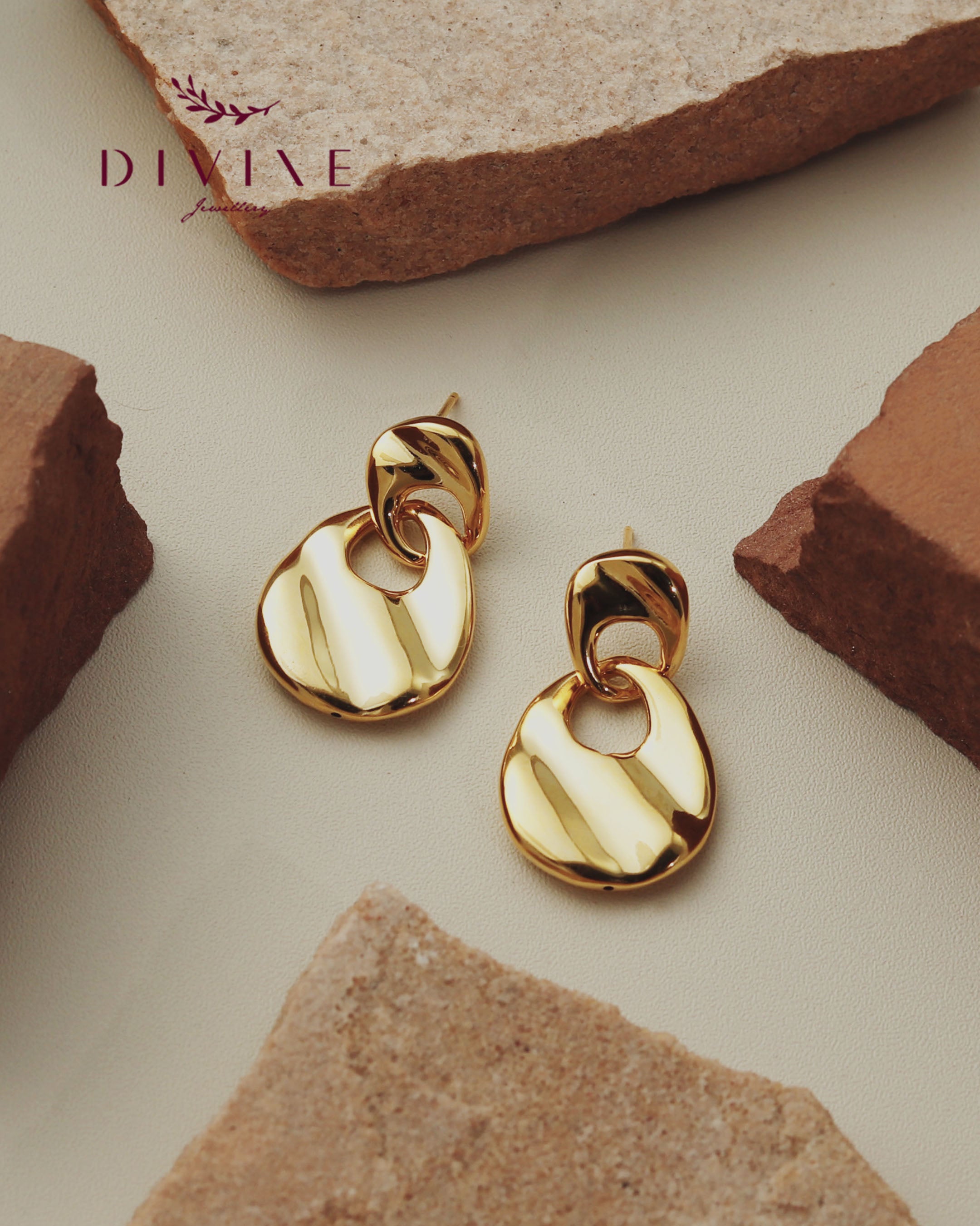 Silver earrings 127