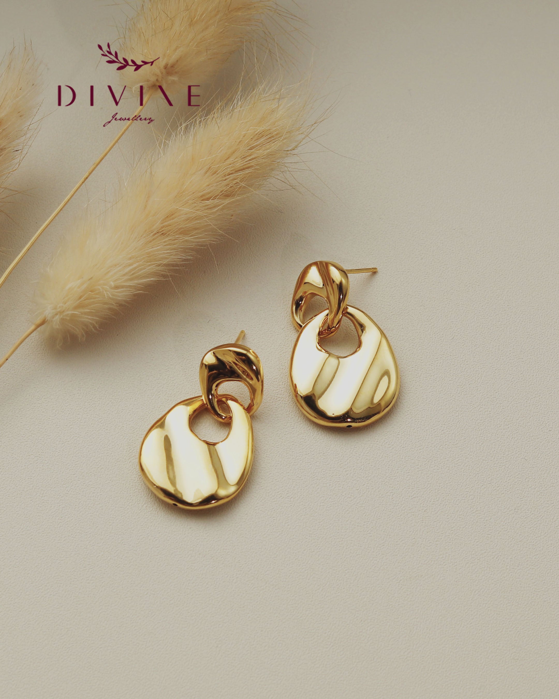 Silver earrings 127