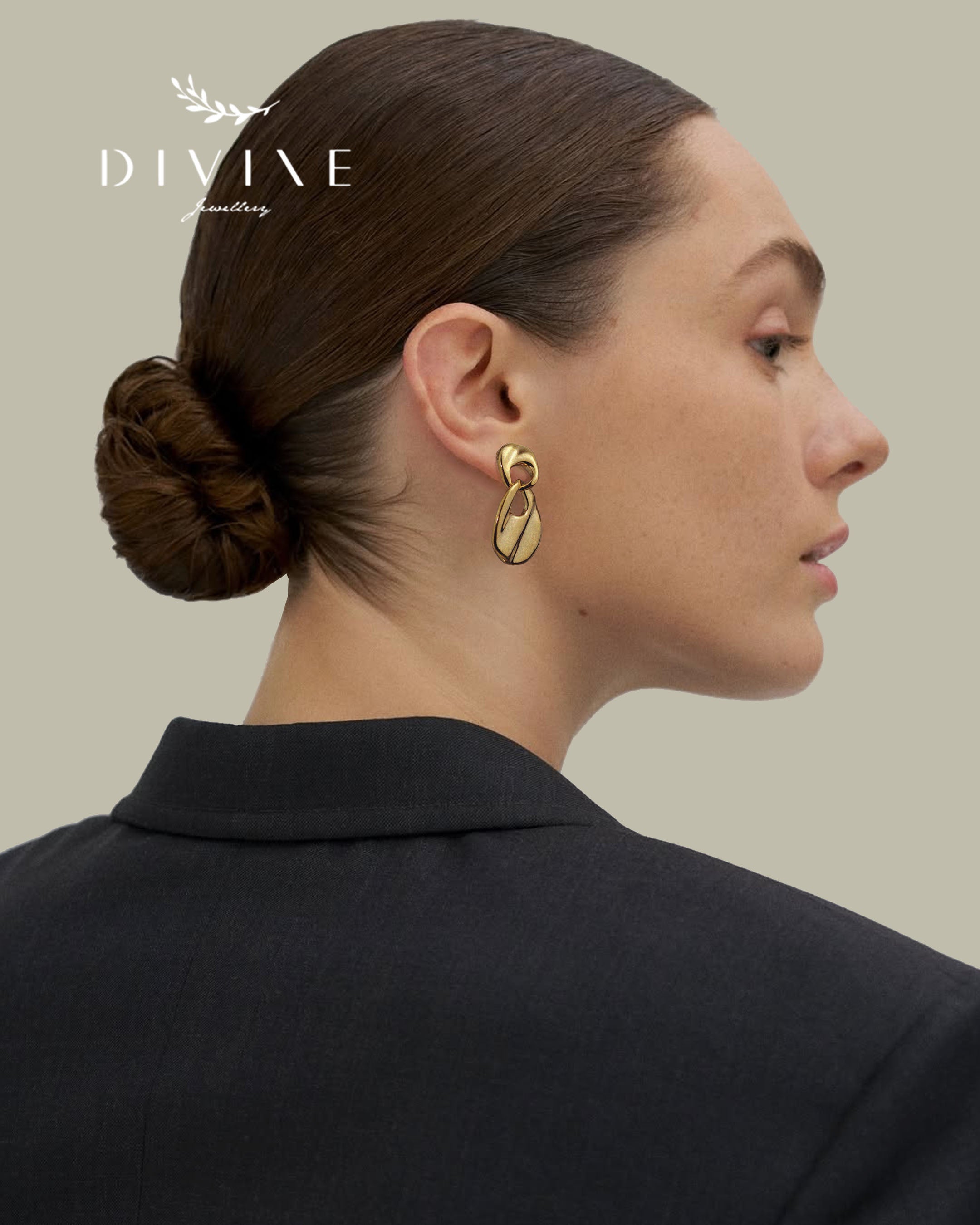 Silver earrings 127