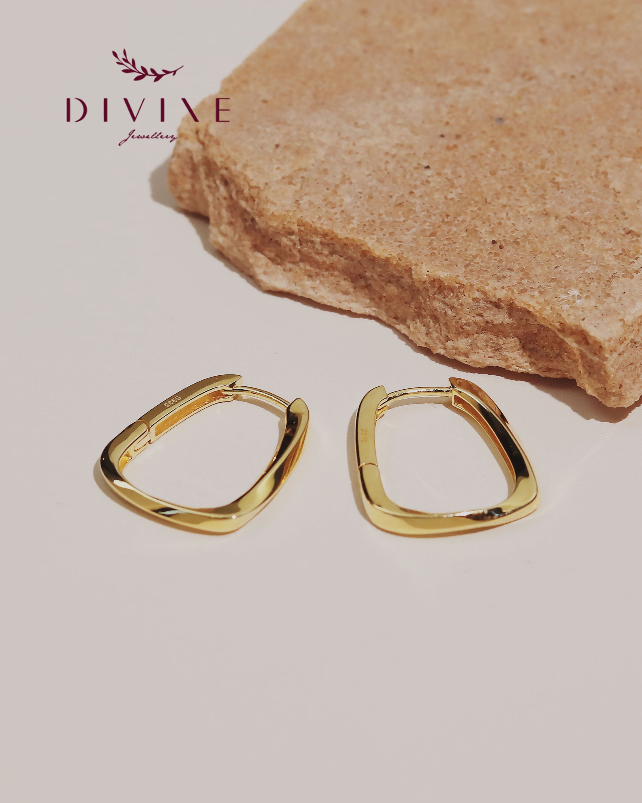 Silver earrings 130