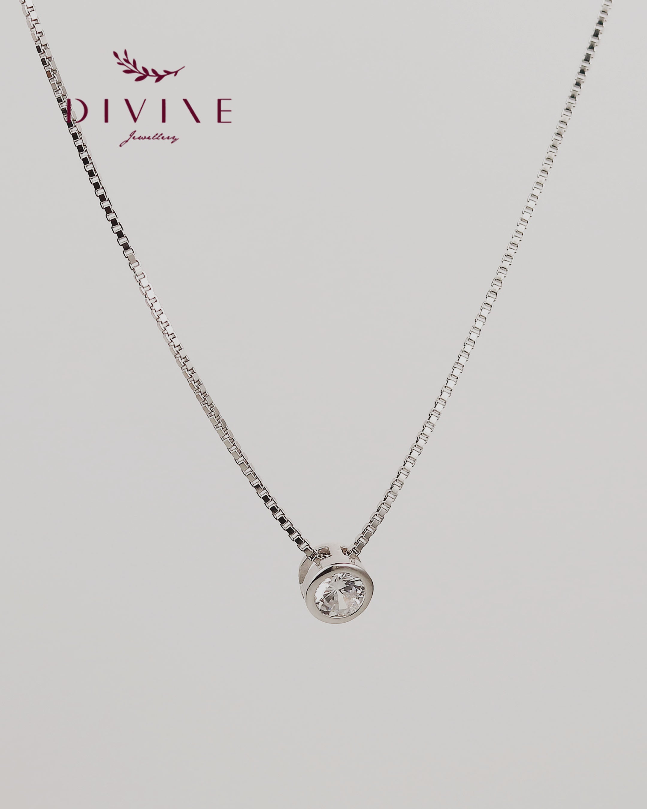 Silver Necklace 141