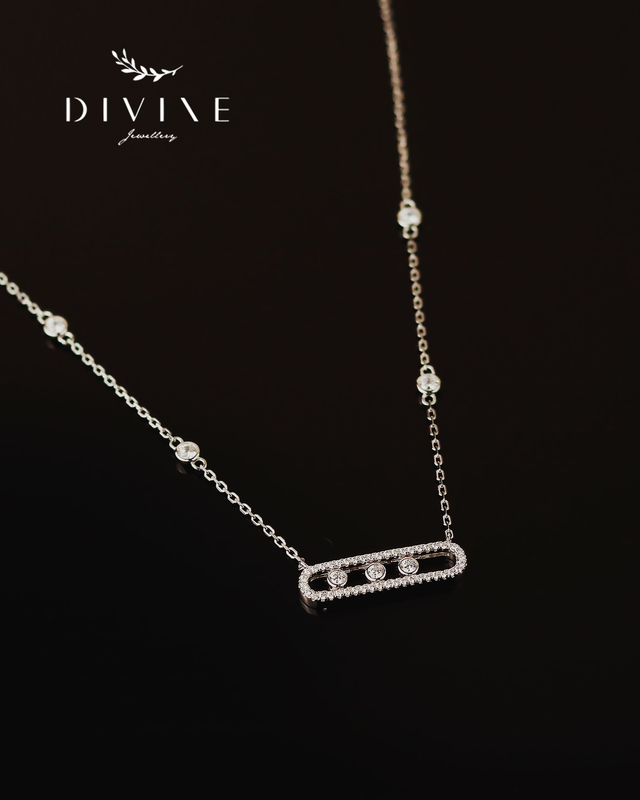 Silver Necklace 149