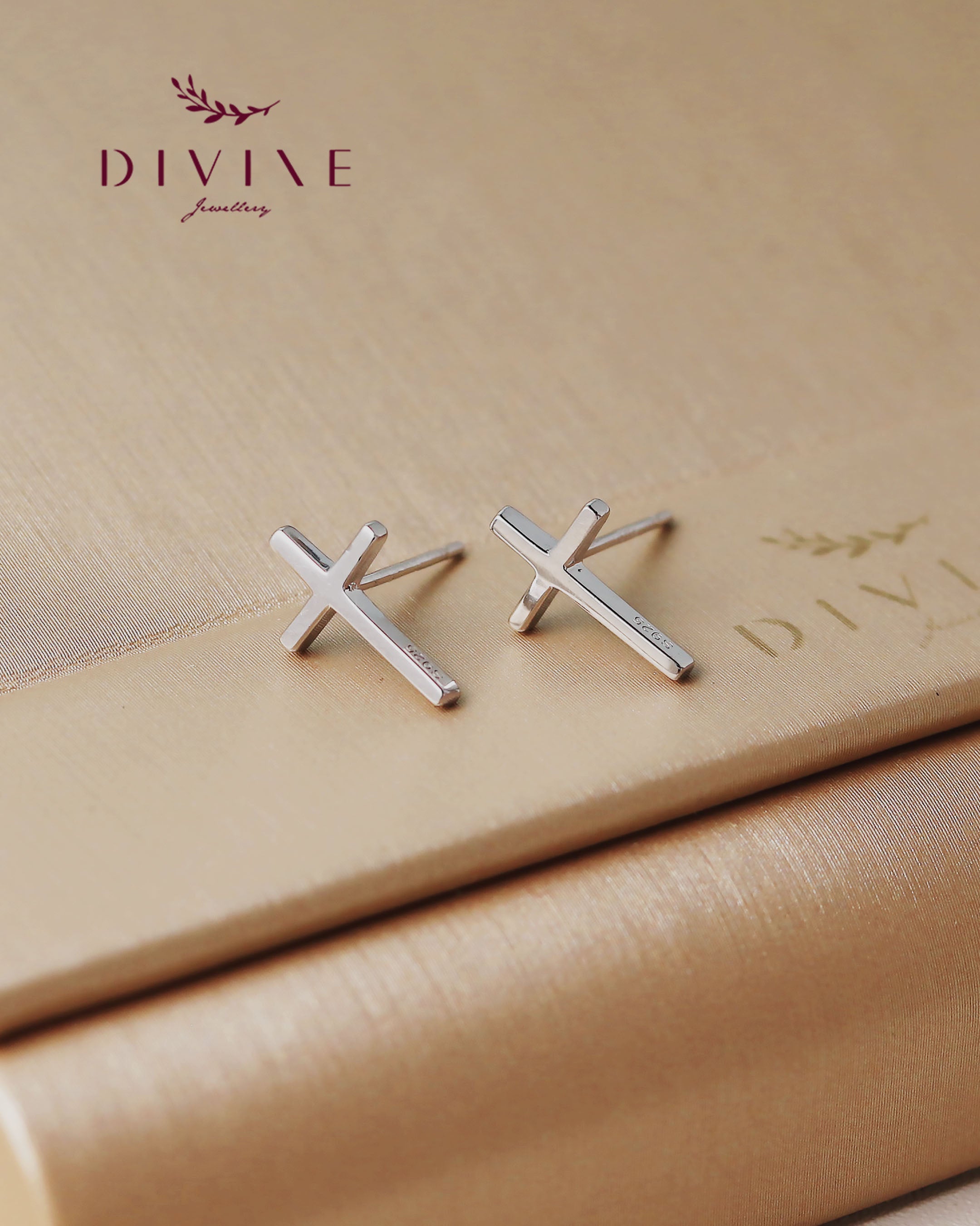 Silver earrings 141