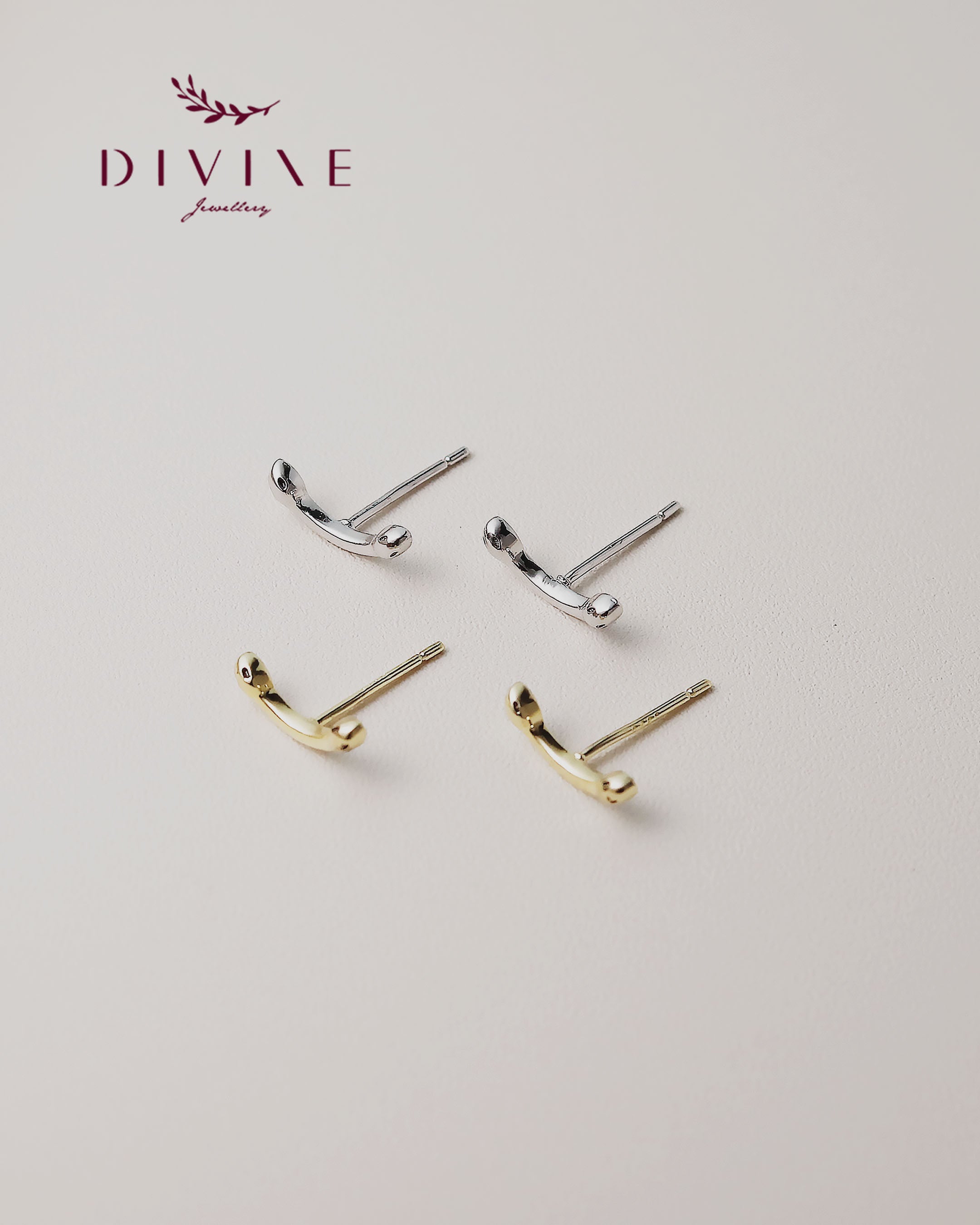 Silver earrings 142