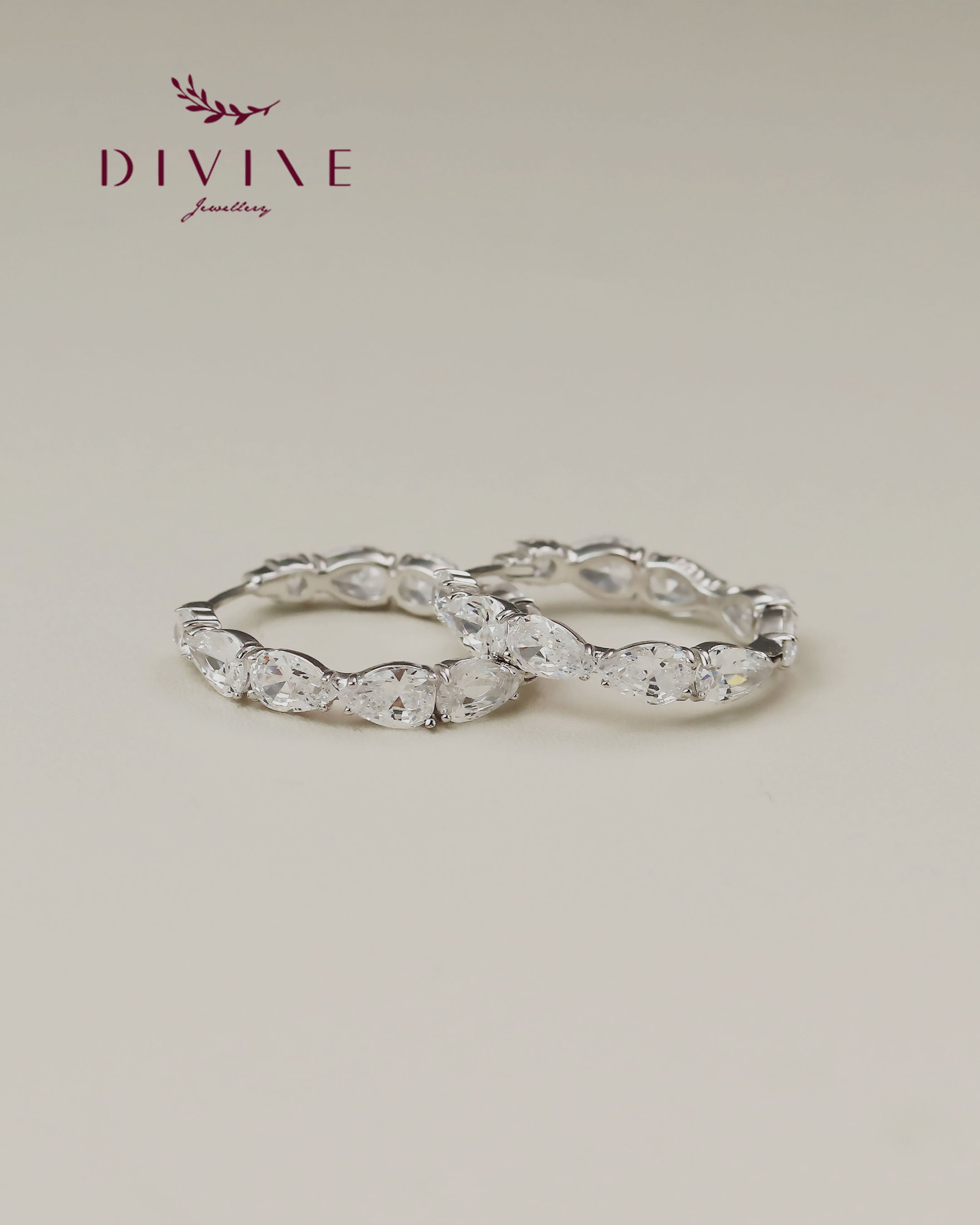 Silver earrings 145