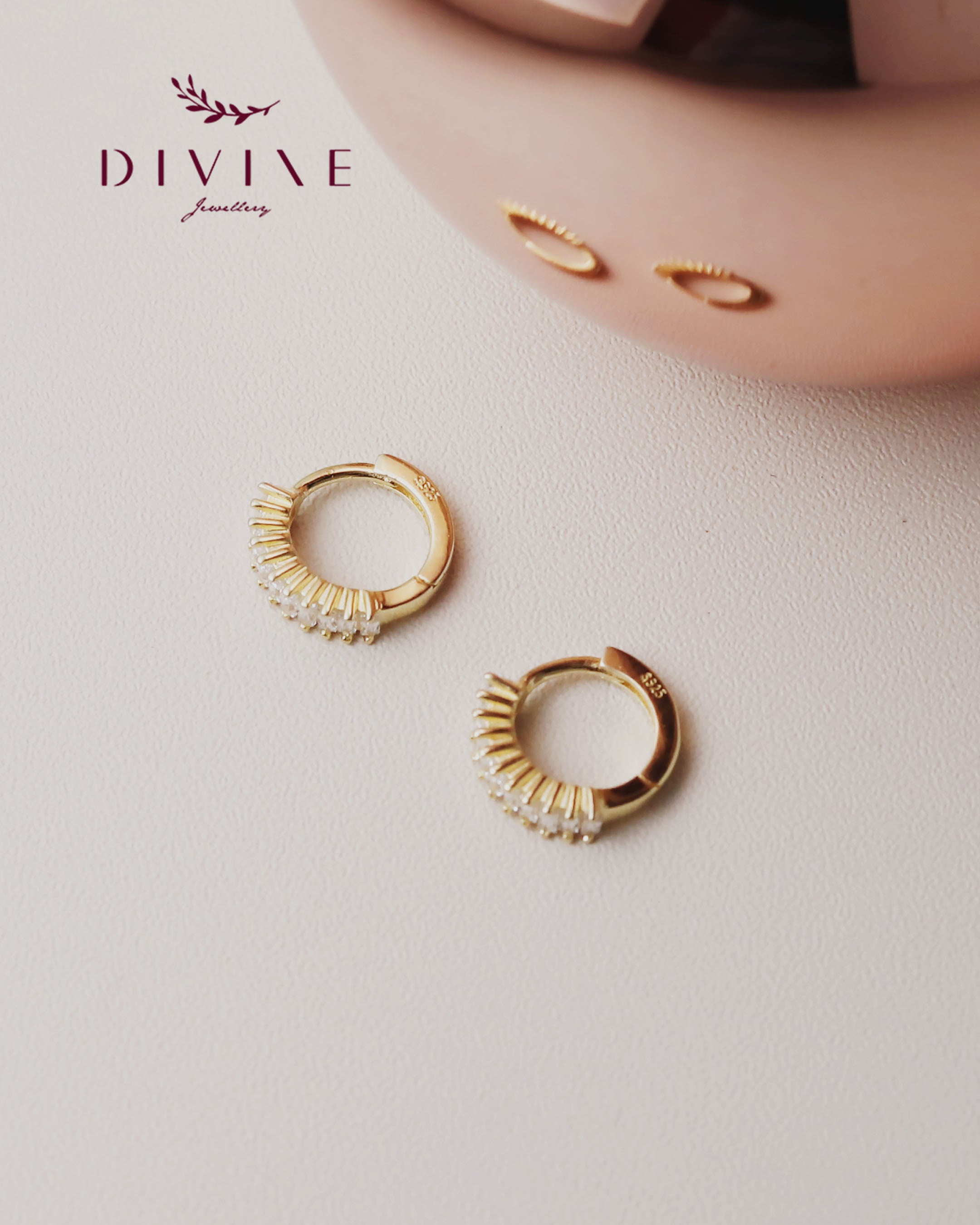 Silver earrings 153