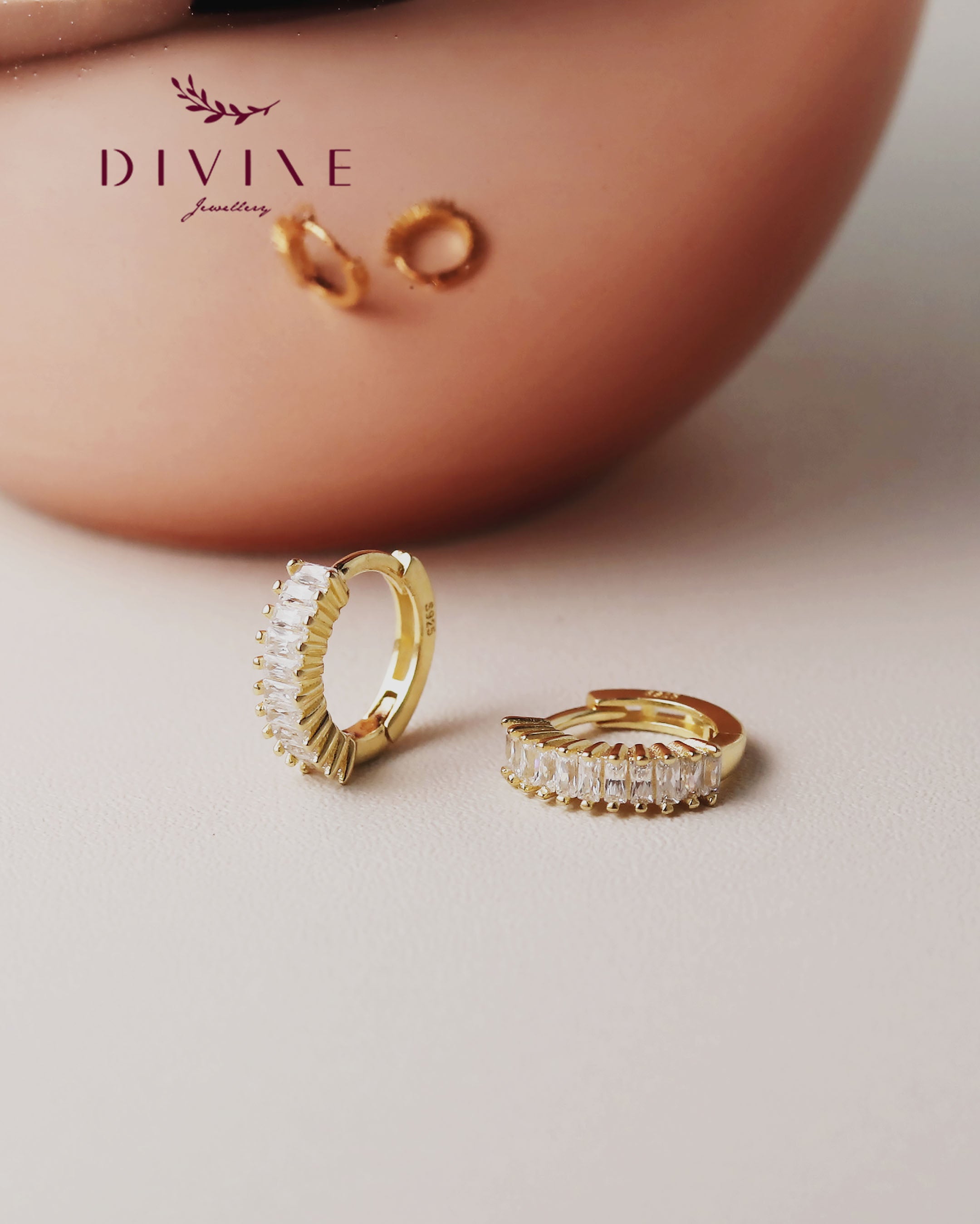 Silver earrings 153