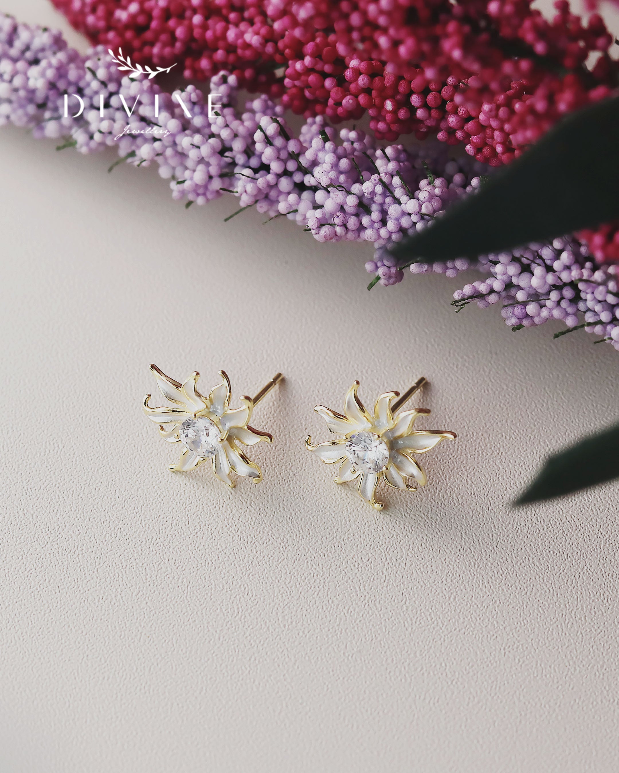 Silver earrings 157