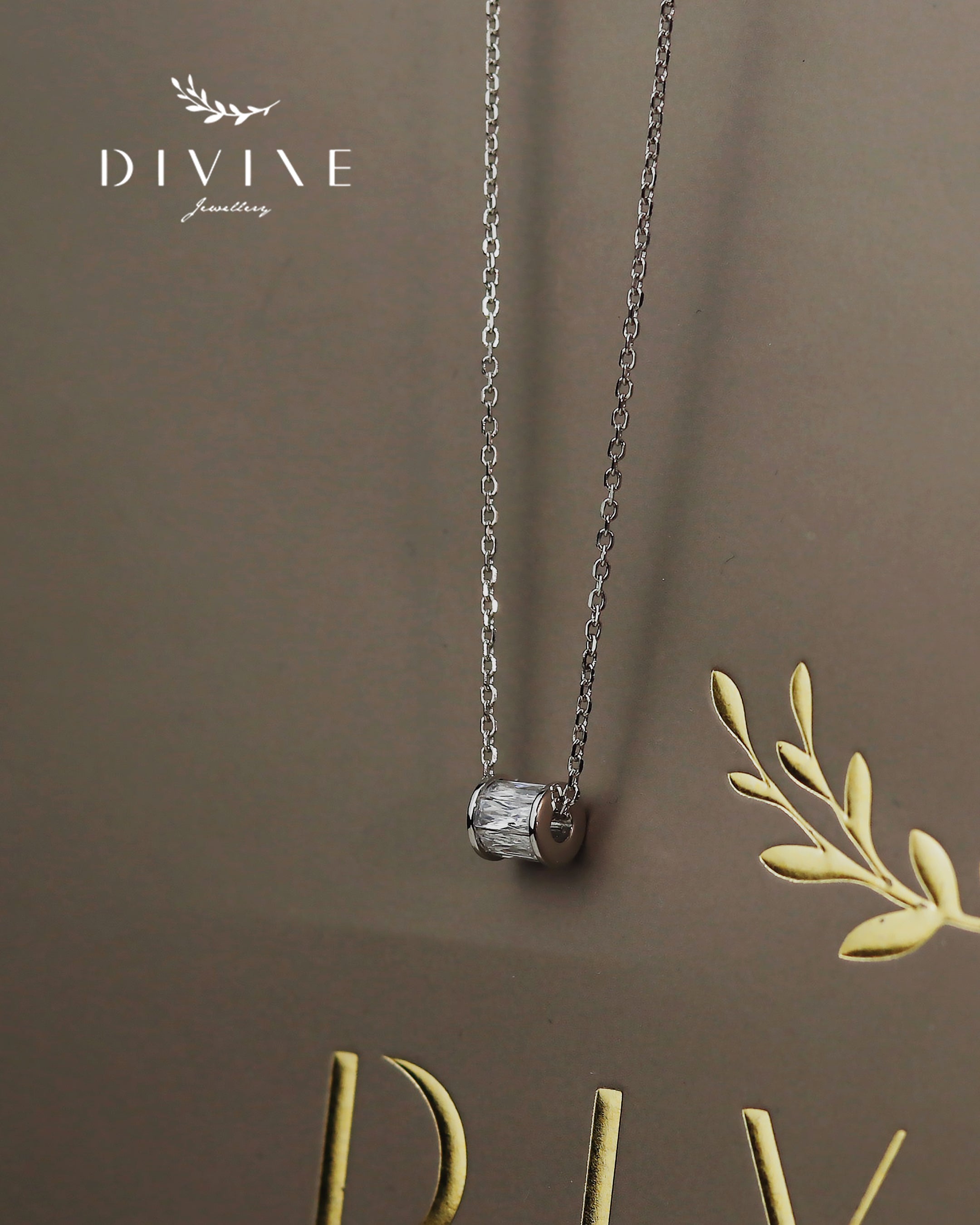 Silver Necklace 155