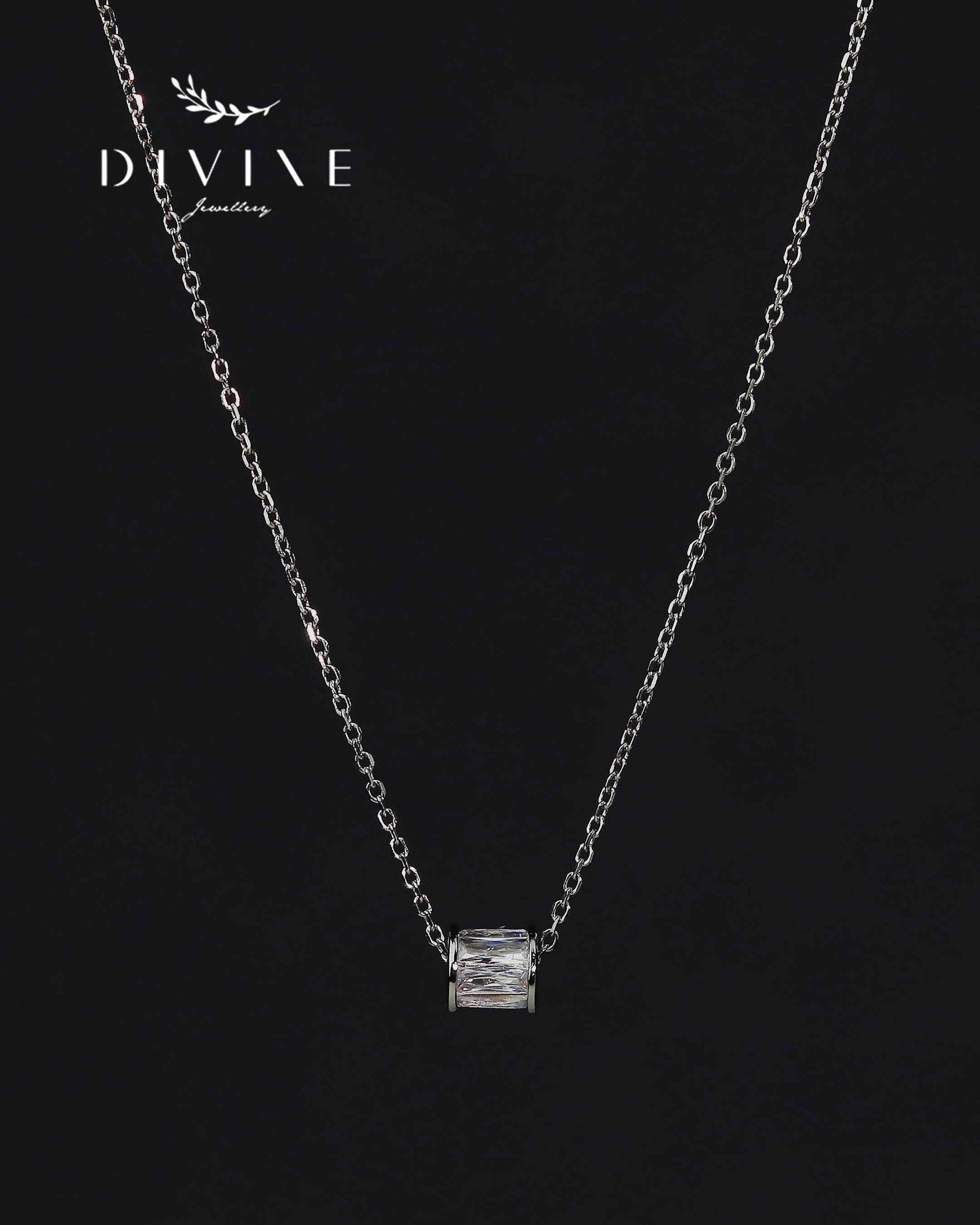 Silver Necklace 155