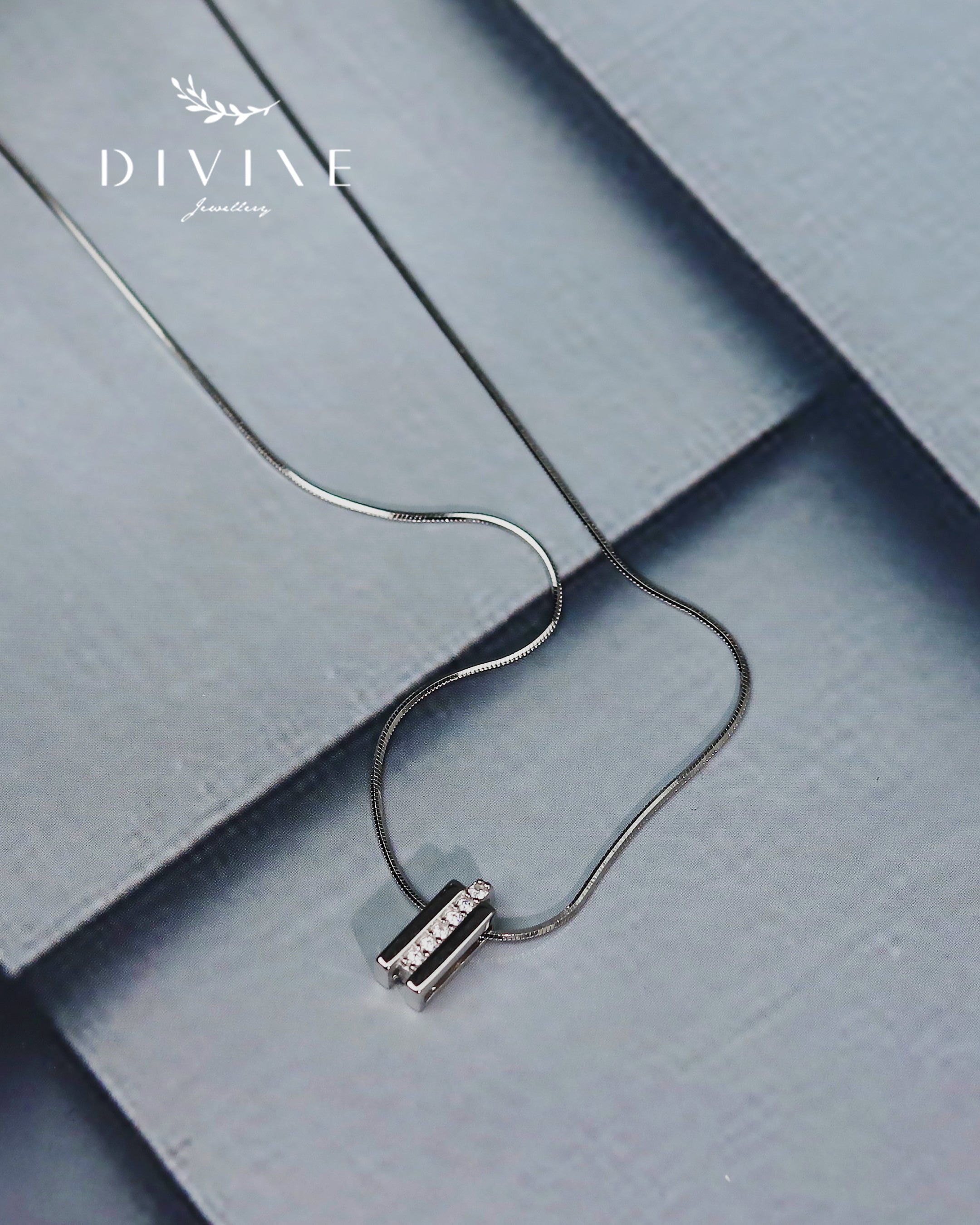 Silver Necklace 157