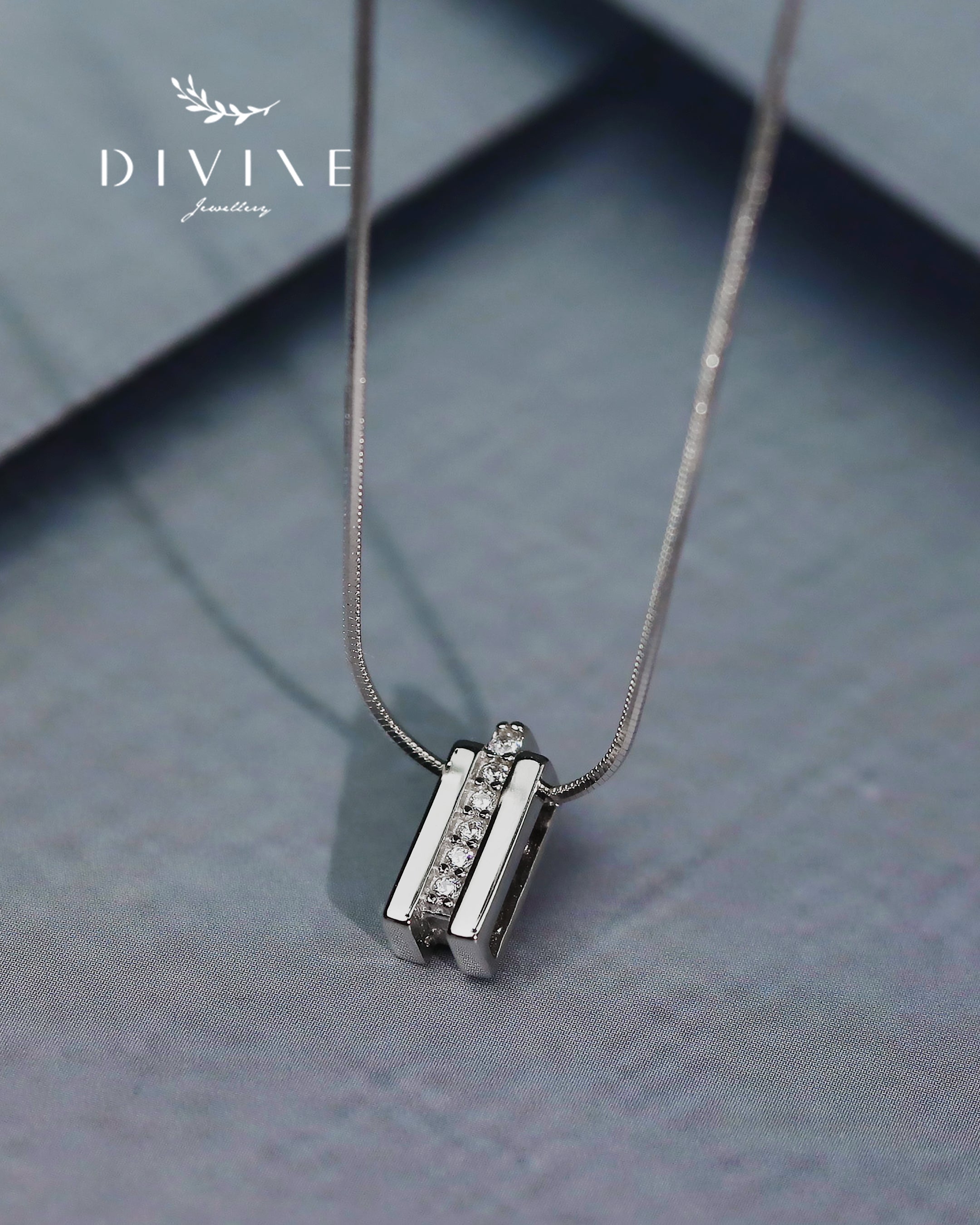 Silver Necklace 157