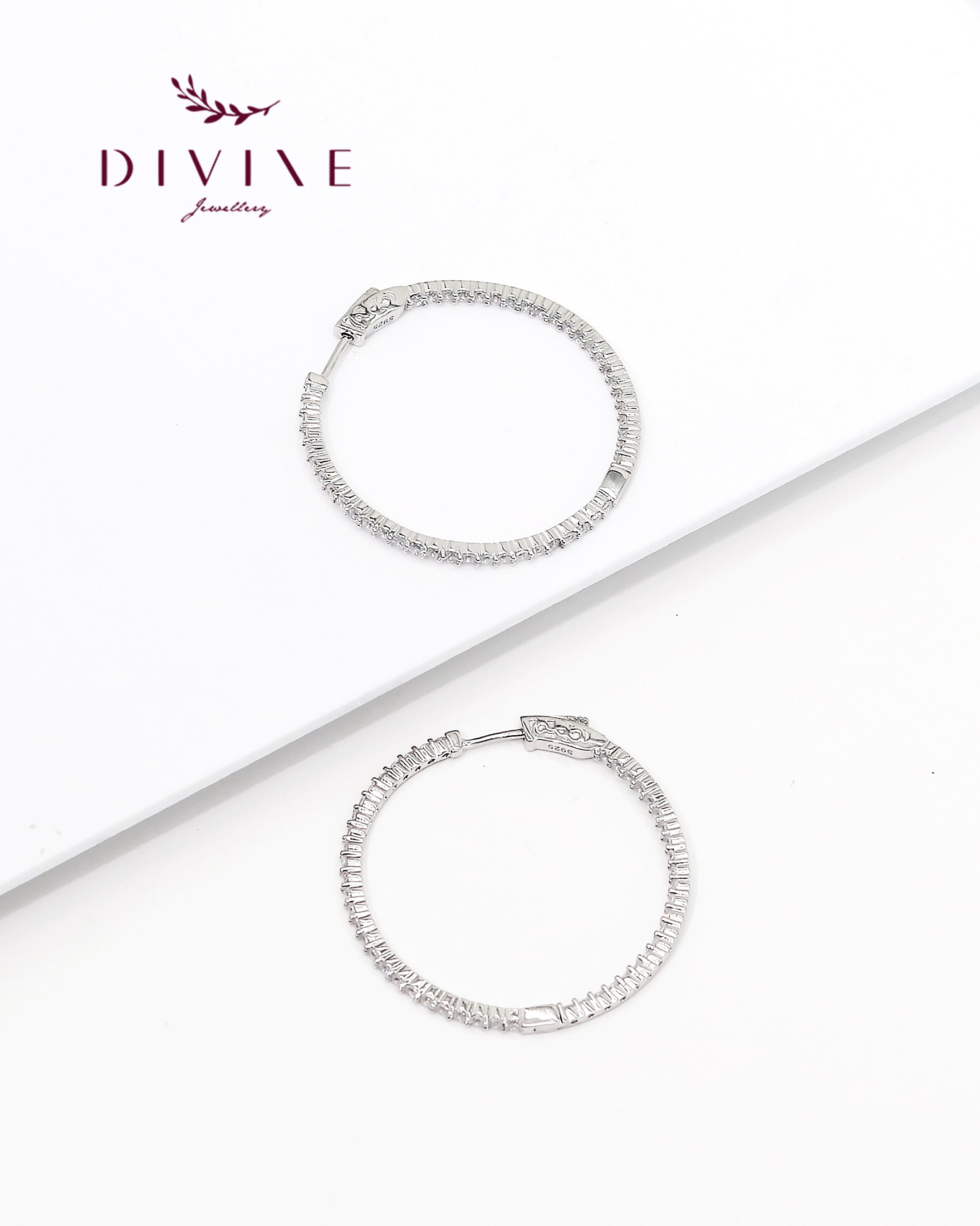Silver earrings 102