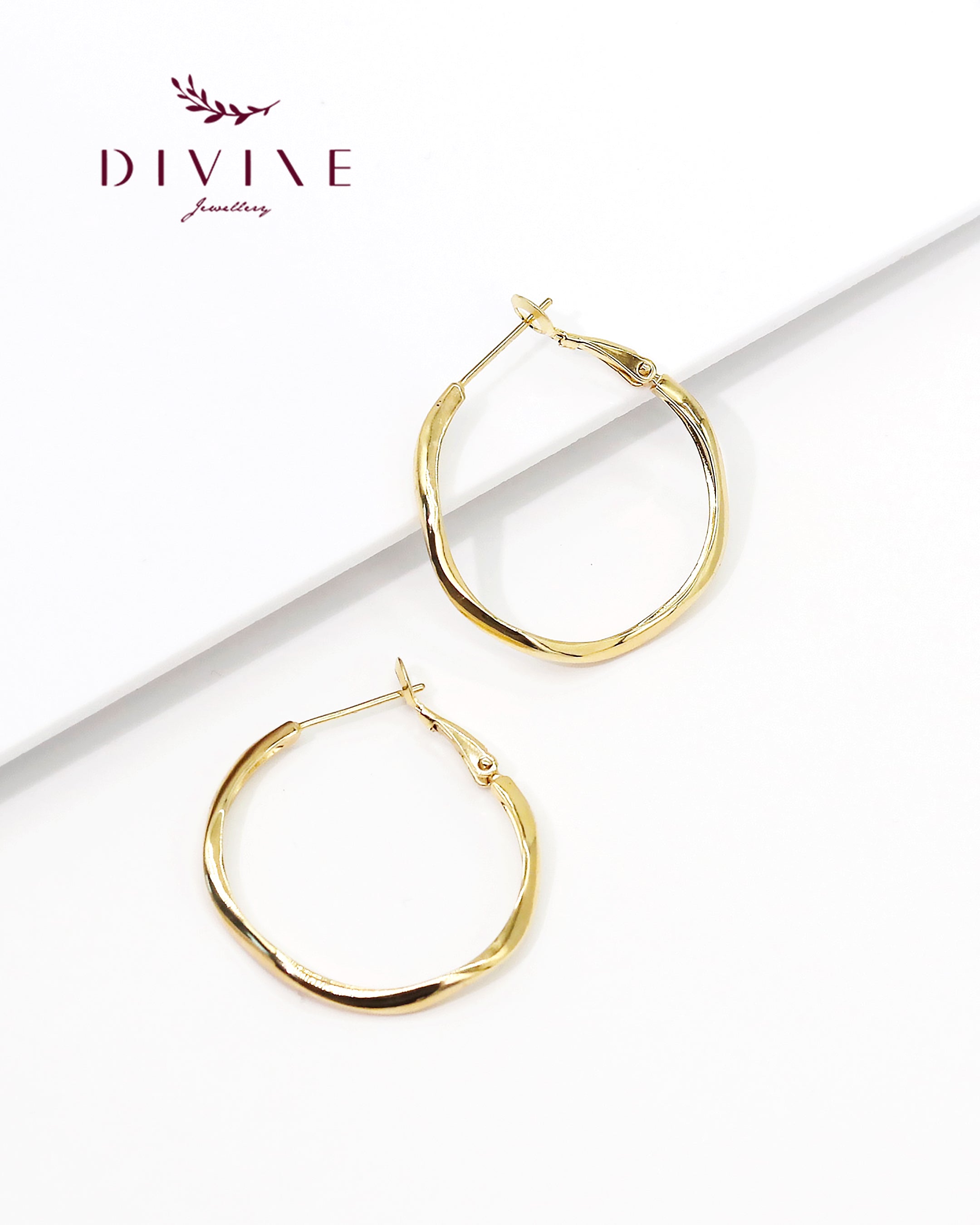 Silver earrings 105