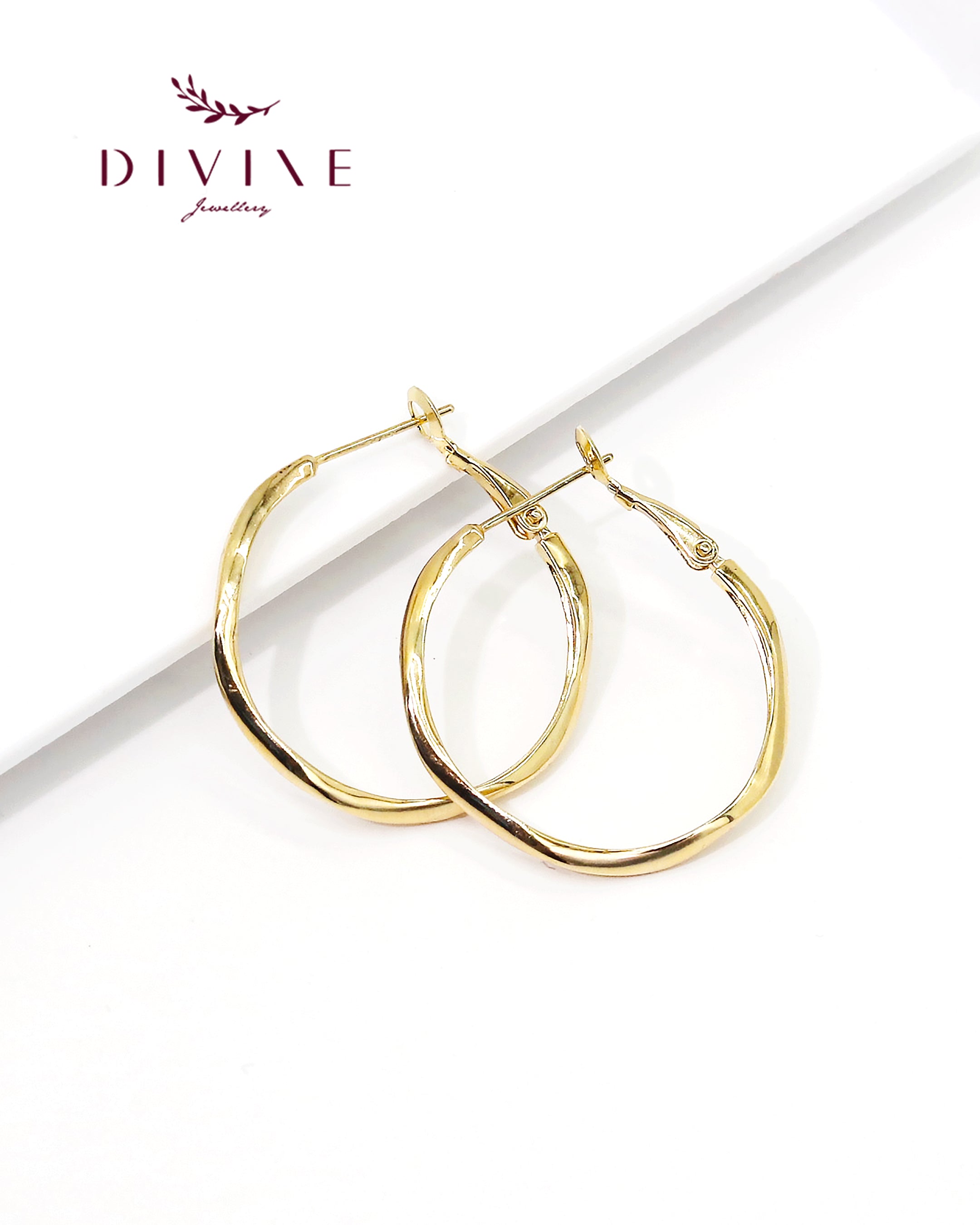 Silver earrings 105