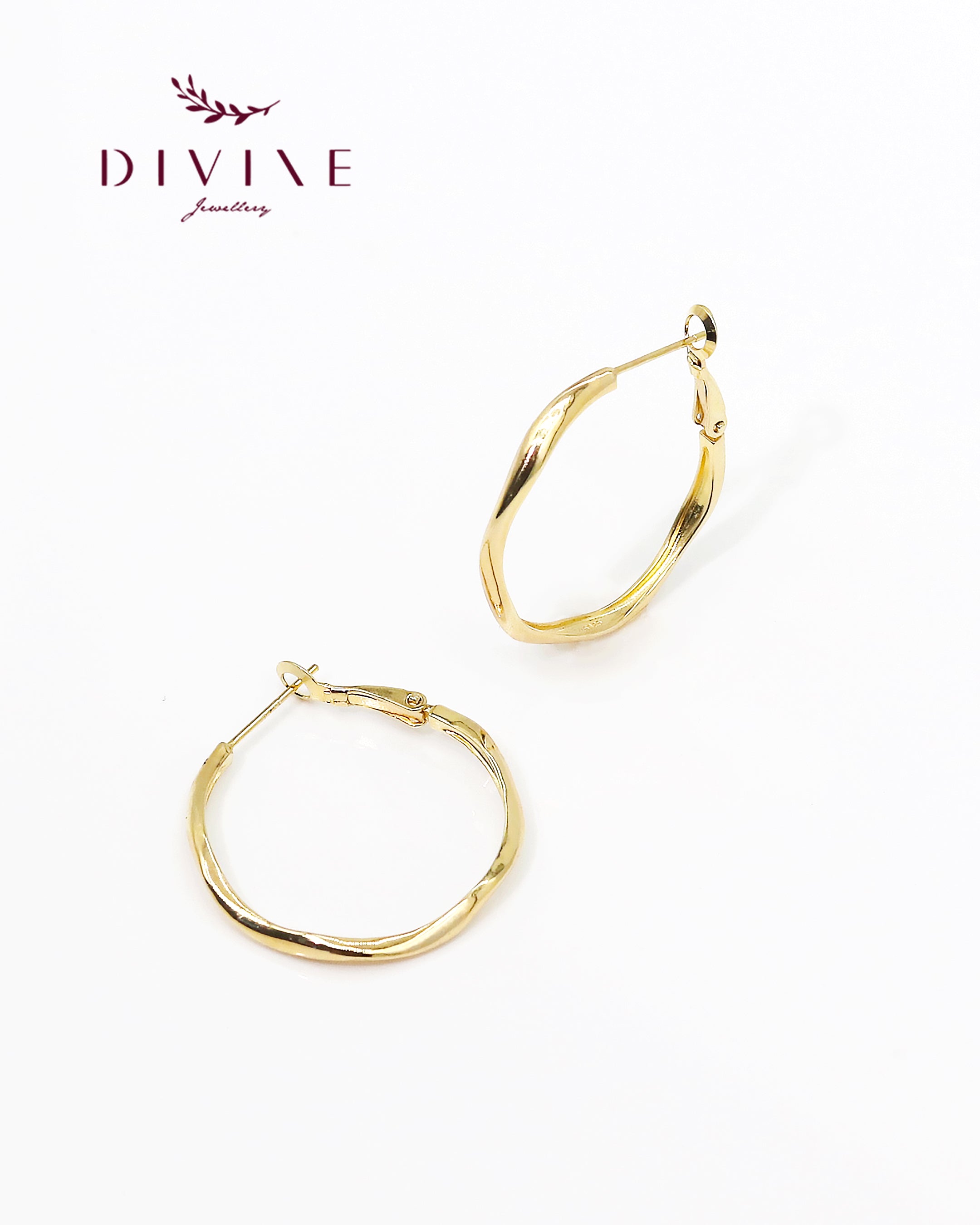 Silver earrings 105