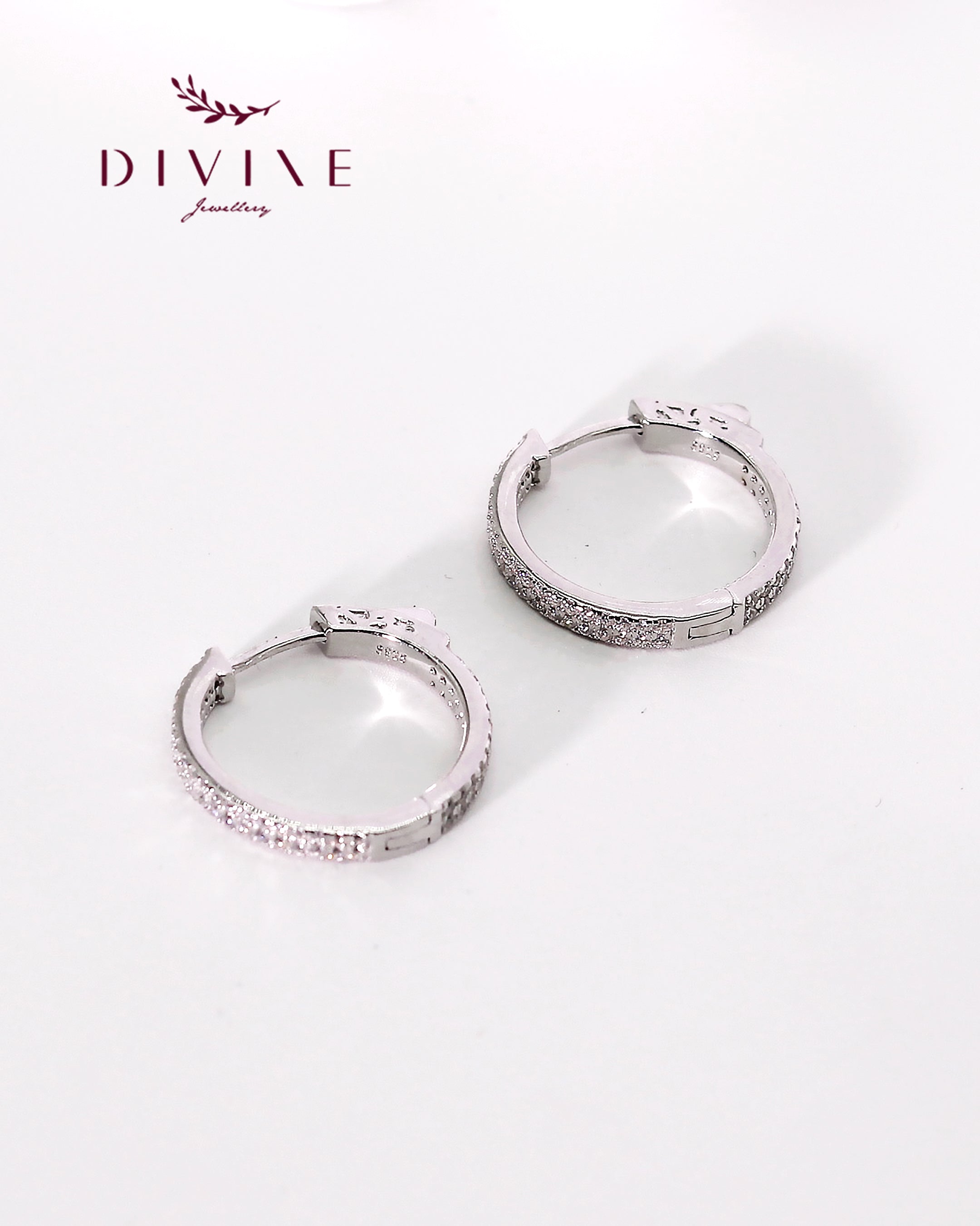 Silver earrings 111