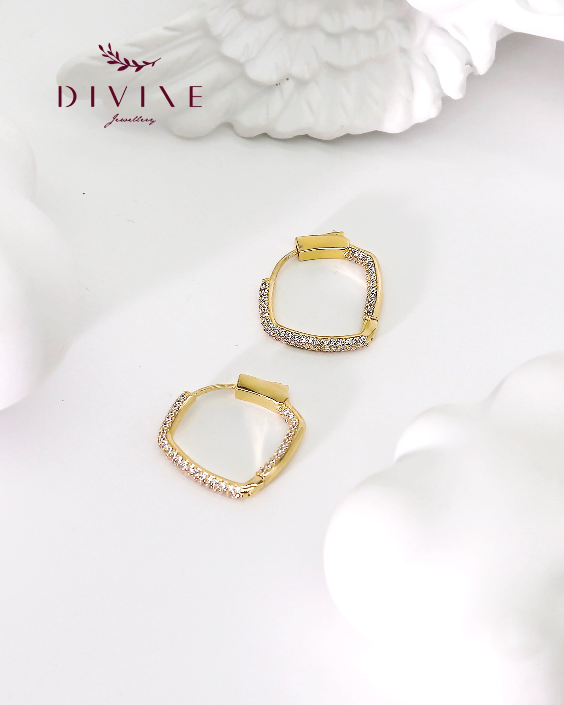 Silver earrings 110
