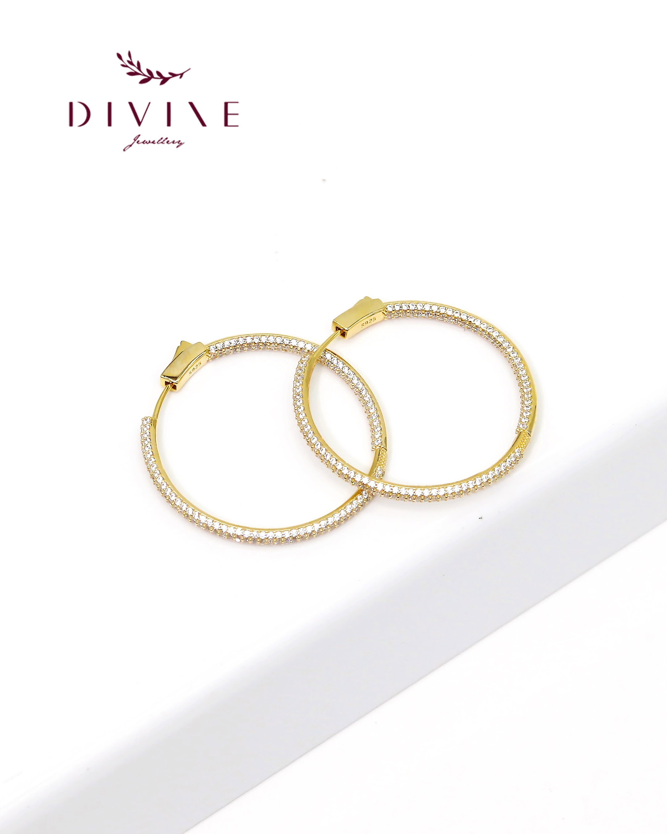 Silver earrings 106