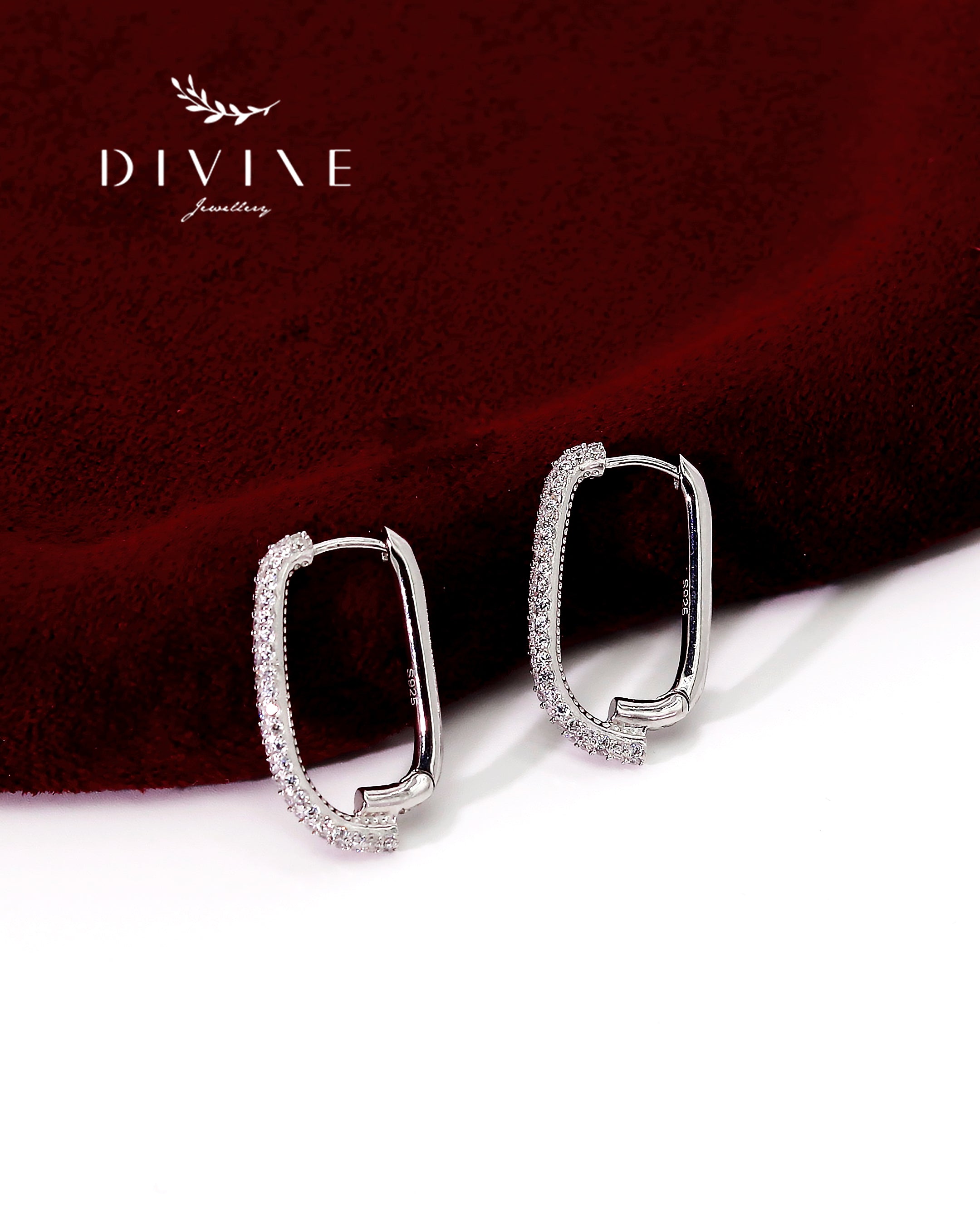 Silver earrings 120