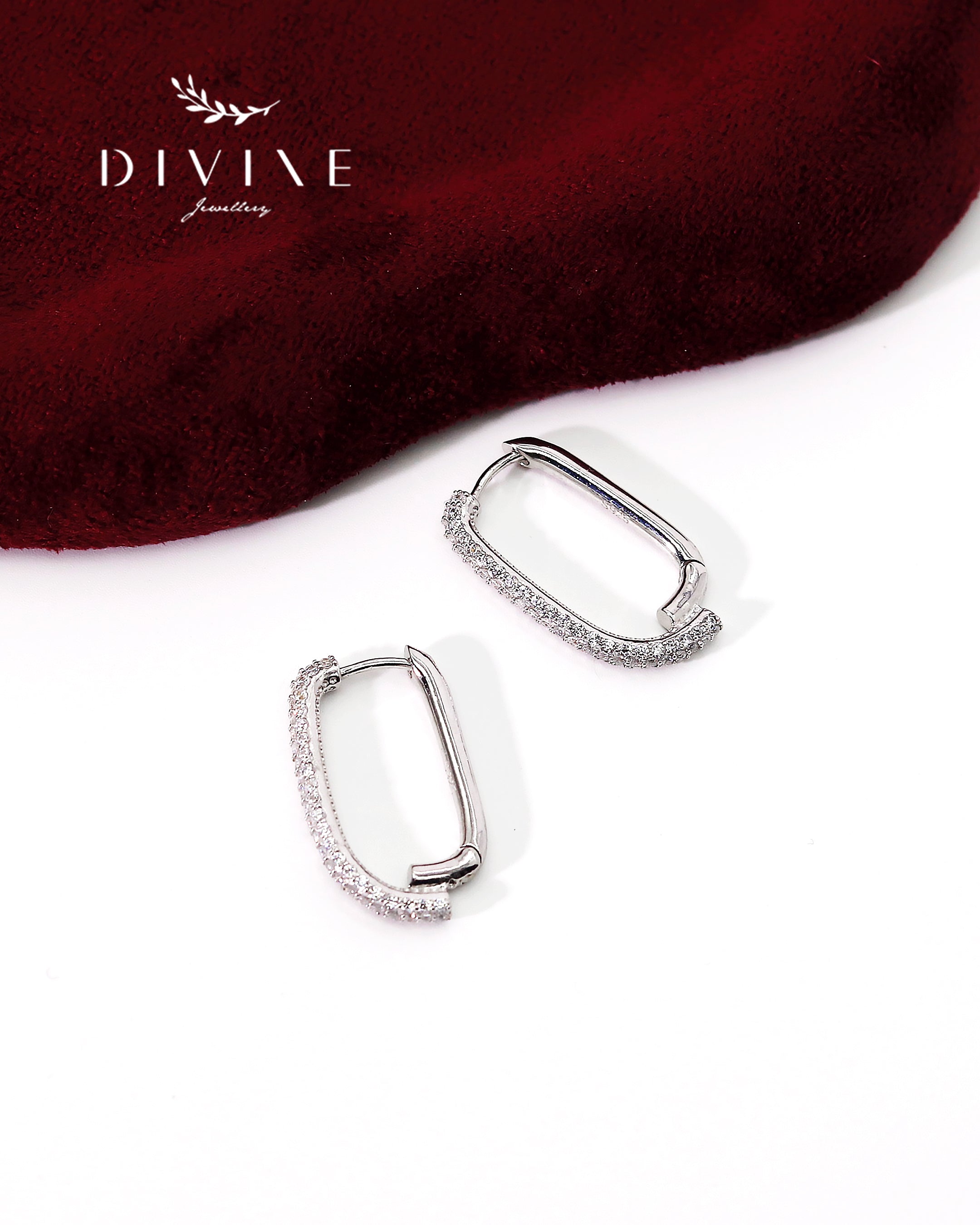 Silver earrings 120