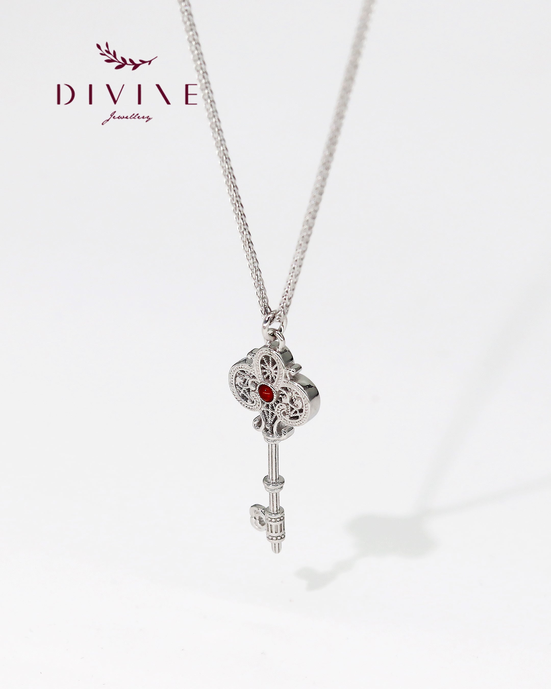 Silver Necklace 105