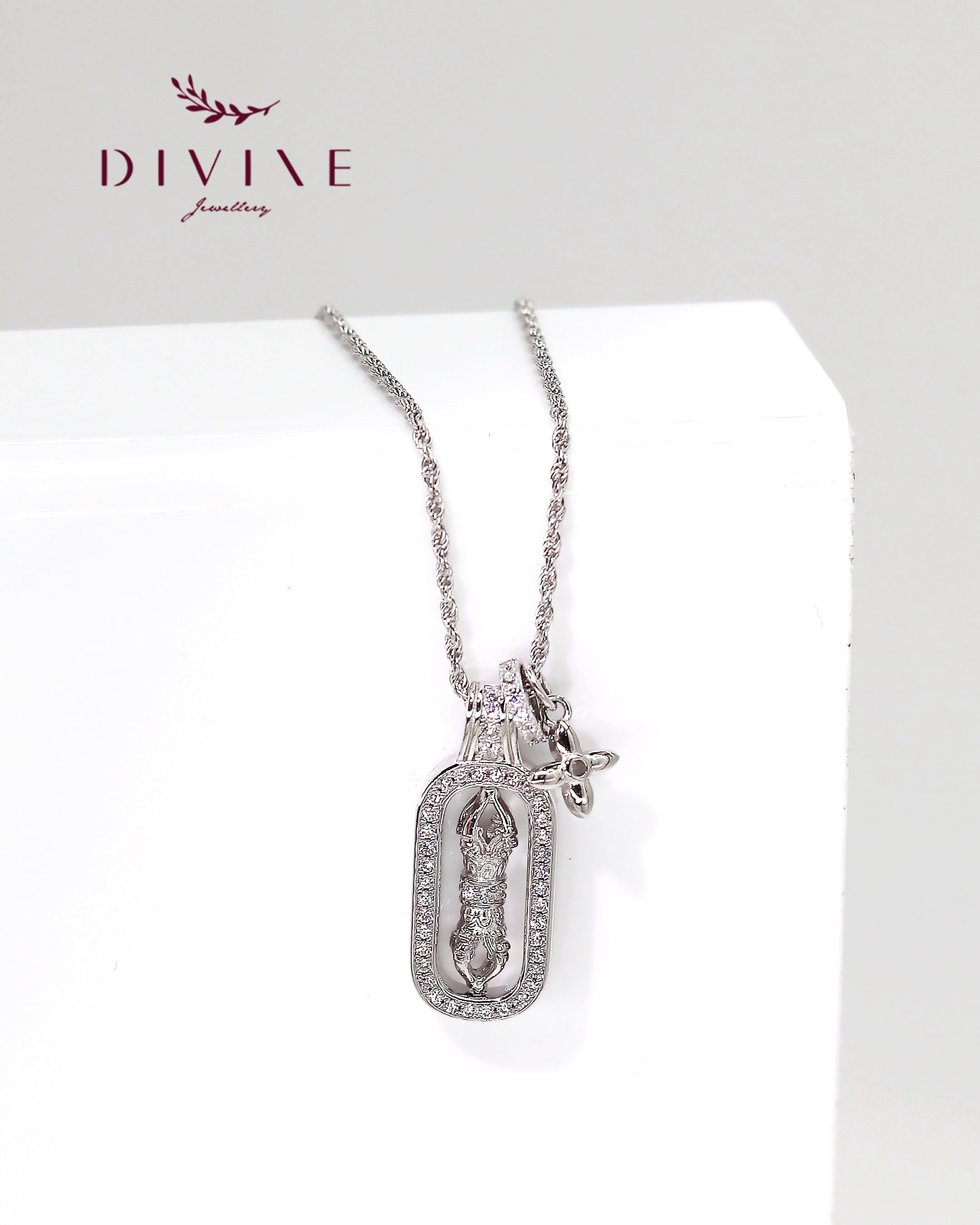 Silver Necklace 106