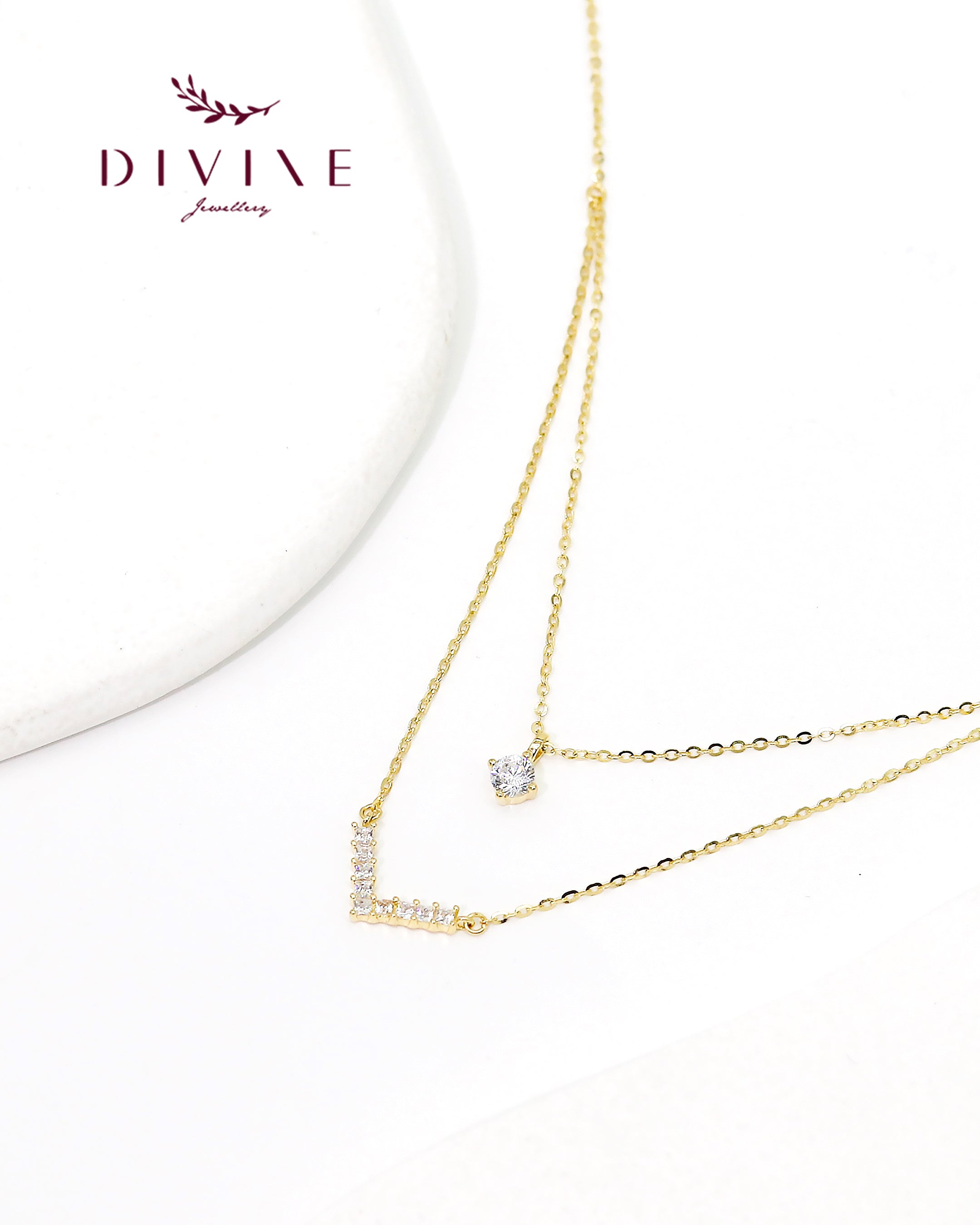 Silver Necklace 108